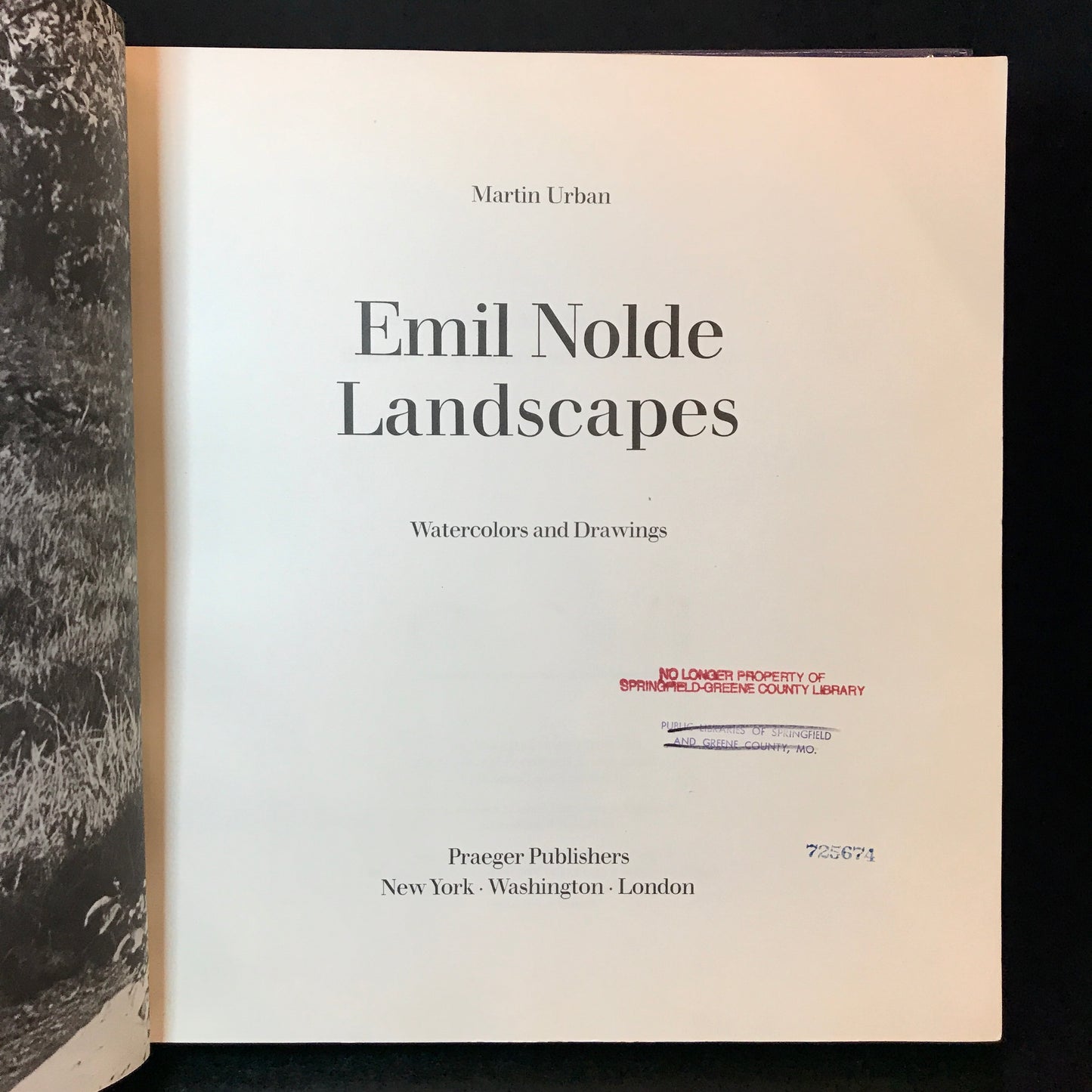 Landscapes - Emil Nolde - 1970