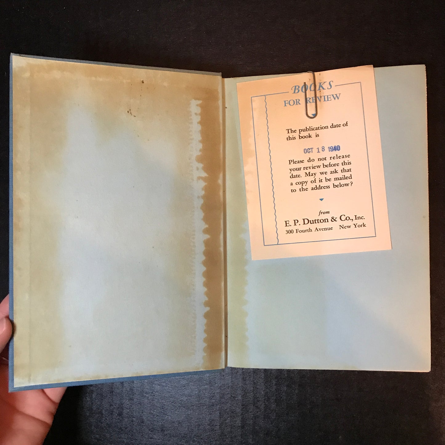 Behind the Lines - A. A. Milne - Reviewer's Copy - 1st Edition - 1940