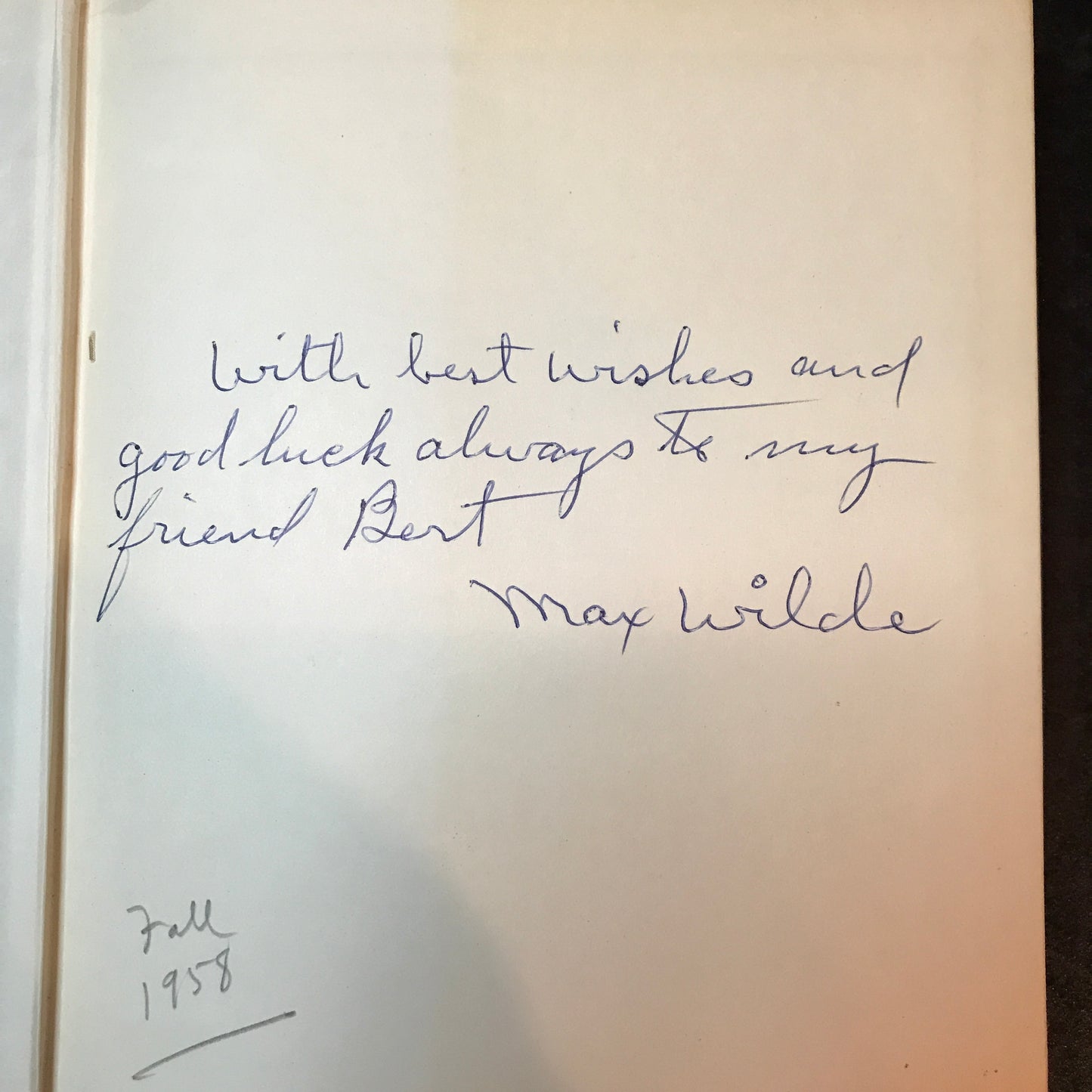 Gone Huntin' - Charles Elliot - Signed by Max Wilde - 1954