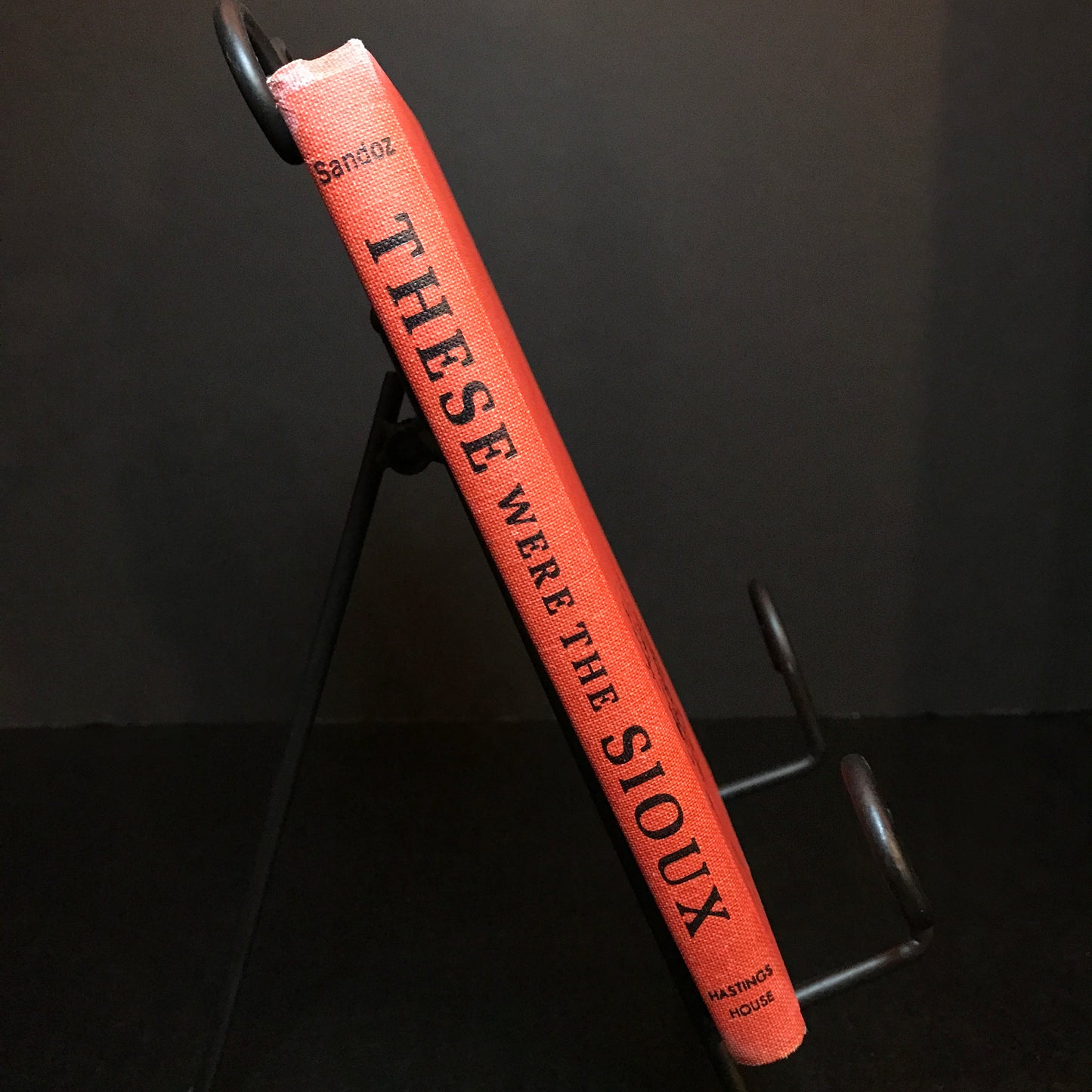 These Were The Sioux - Mari Sandoz - Signed - 1961
