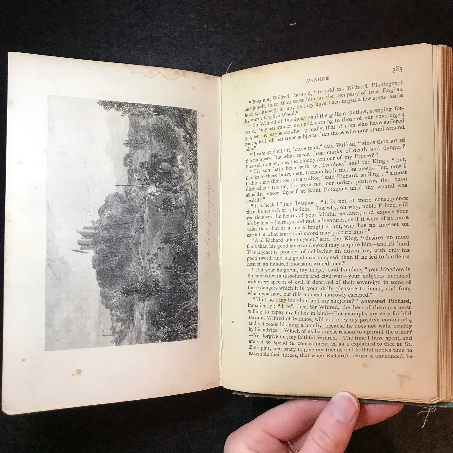 Ivanhoe - Sir Walter Scott - Illustrated - c. 1880s
