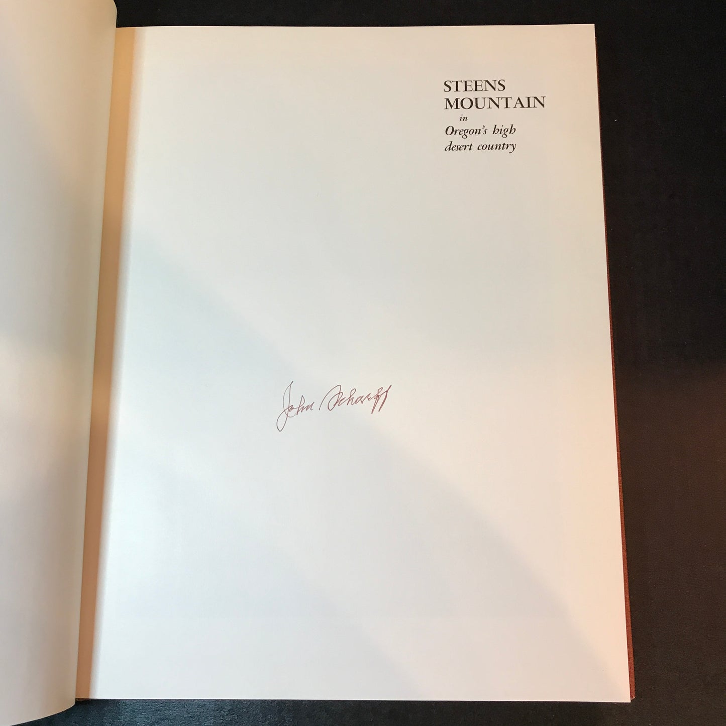Steens Mountain in Oregon's High Desert Country - Charles Conkling, E. R. Jackman, and John Scharff - Signed - 1979
