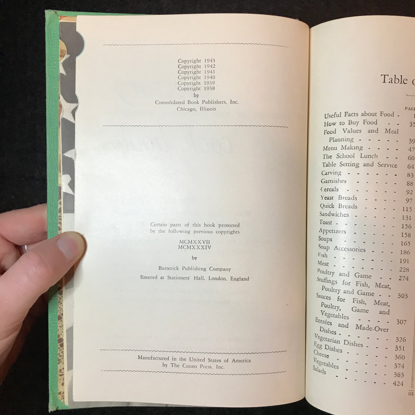 The Victory Binding of the American Woman's Cook Book - Edited by Ruth Berolzheimer - Wartime Edition - 1943