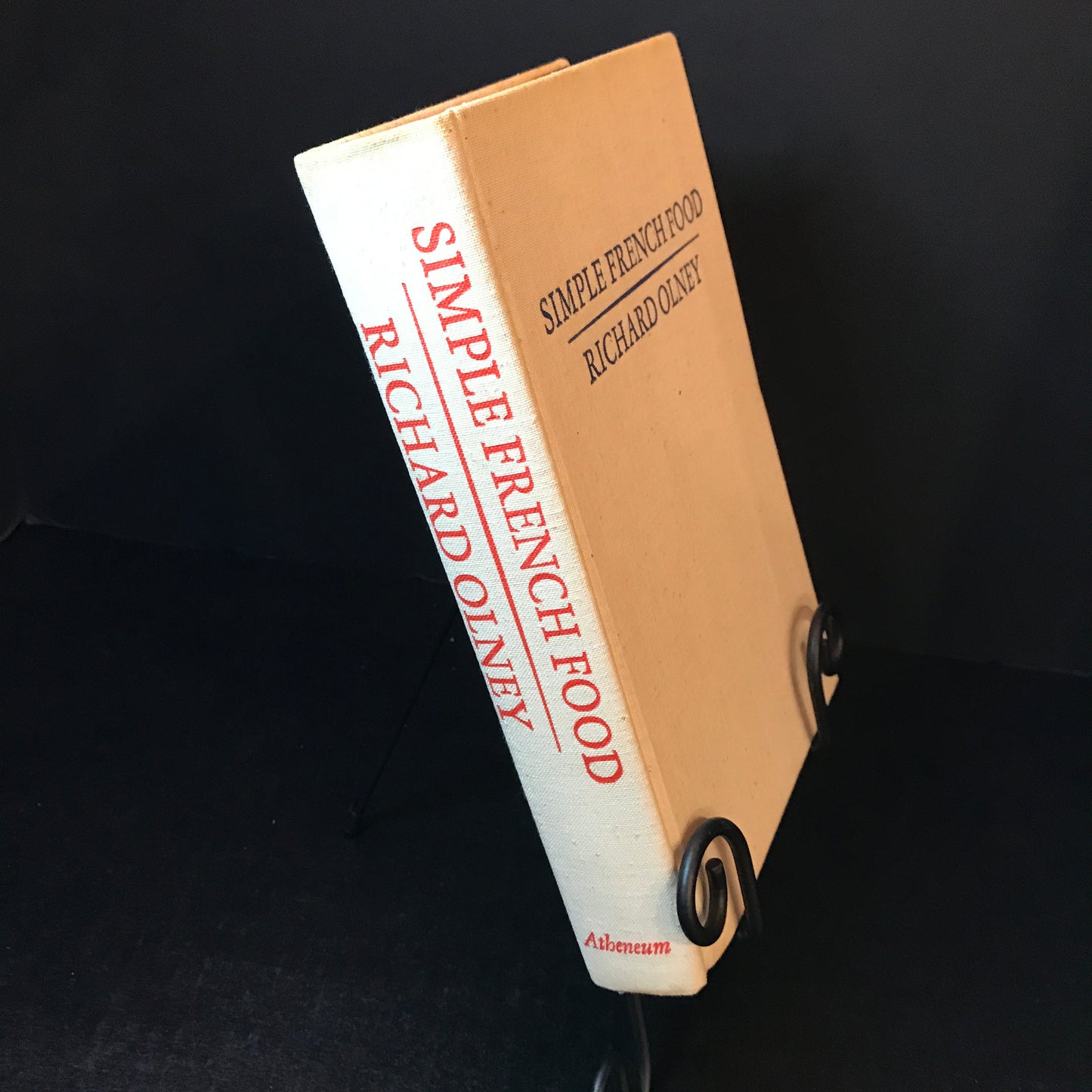 Simple French Food - Richard Olney - Signed - 1st Edition - 1974