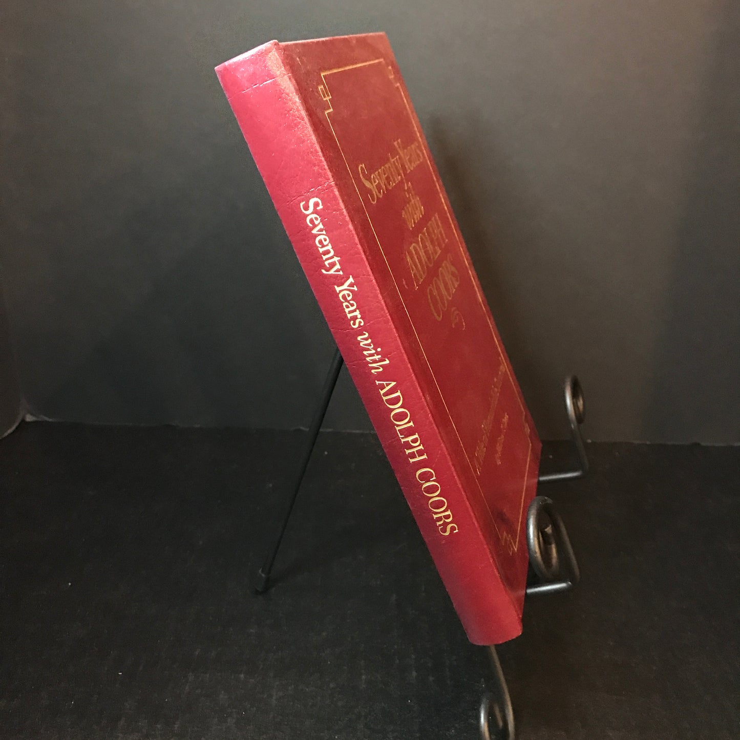 Seventy Years with Adolph Coors - William K. Coors - Signed - 2011