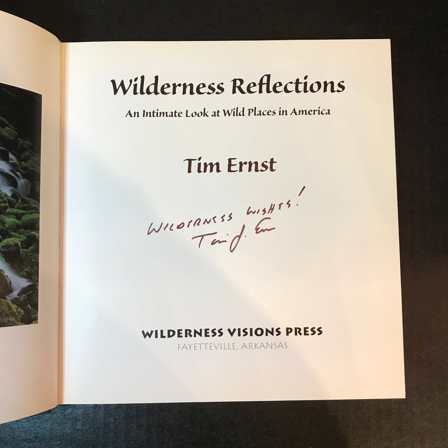 Wilderness Reflections - Tim Ernst - Signed - 1996