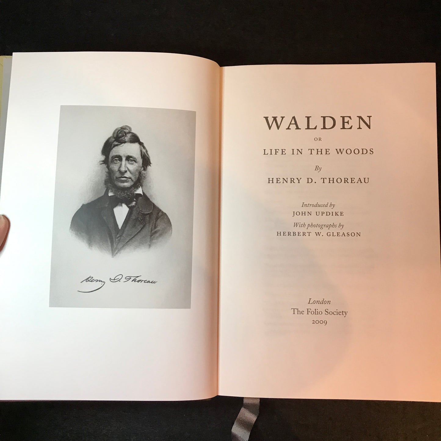 Walden, or Life in the Woods - Henry D. Thoreau - Folio Society - 2009