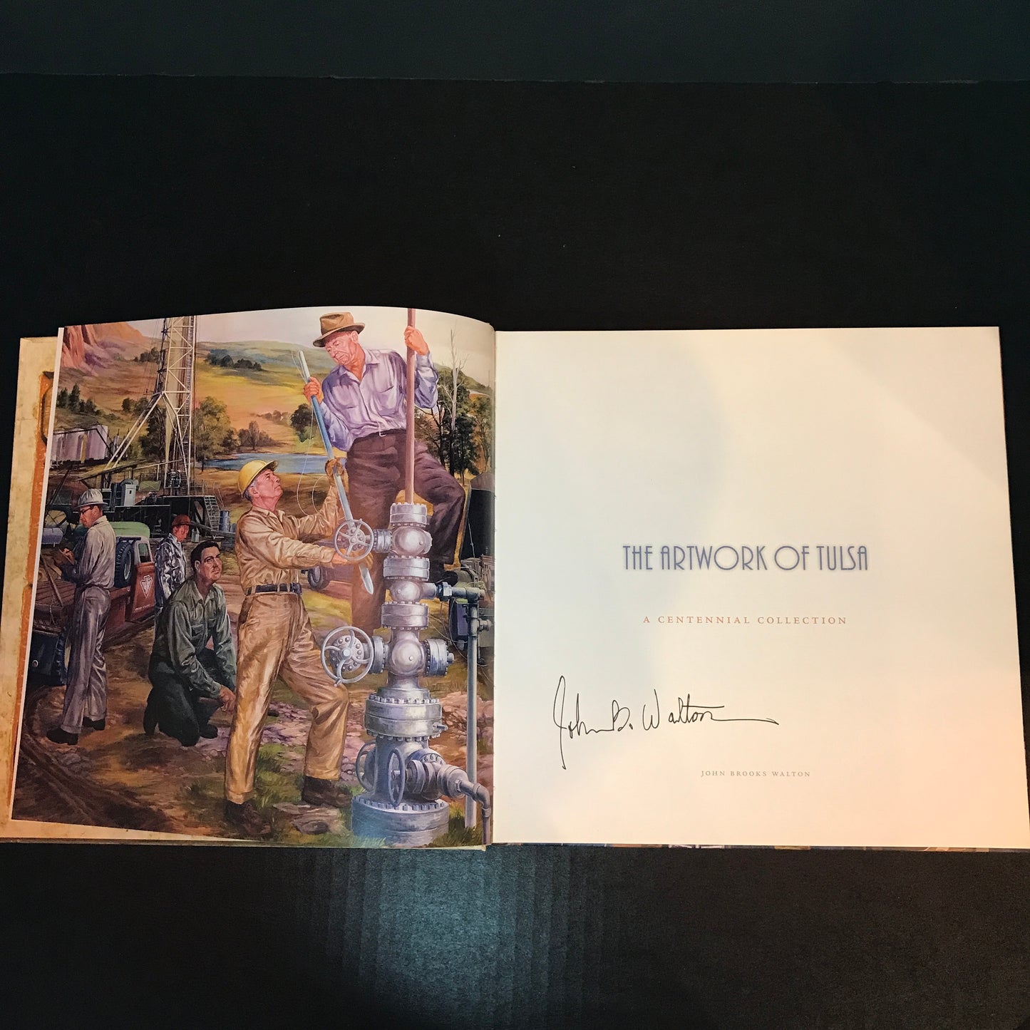 The Artwork of Tulsa - John Brooks Walton - Signed - 2006