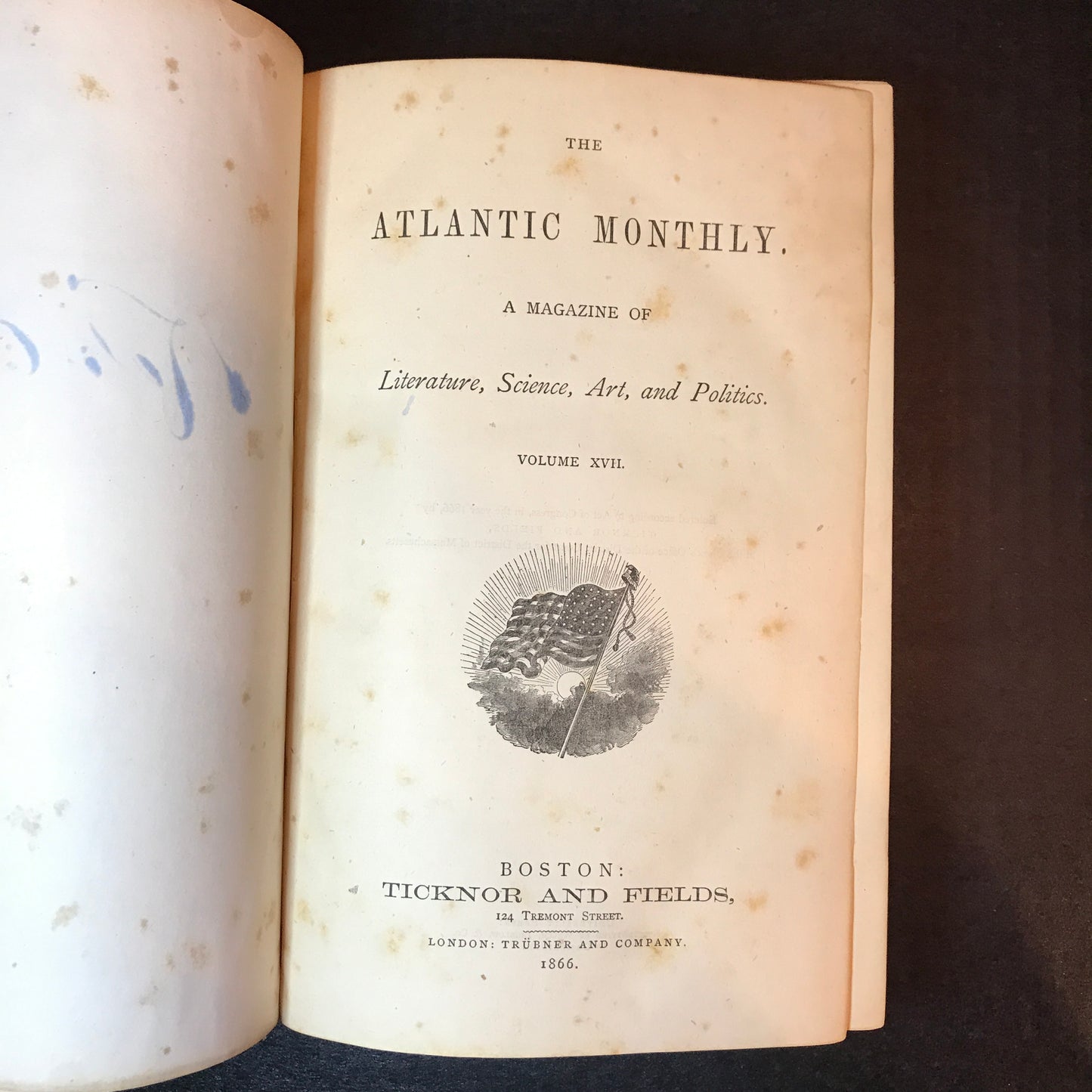 The Atlantic Monthly - Published by Ticknor and Fields - Volume 17 - 1866