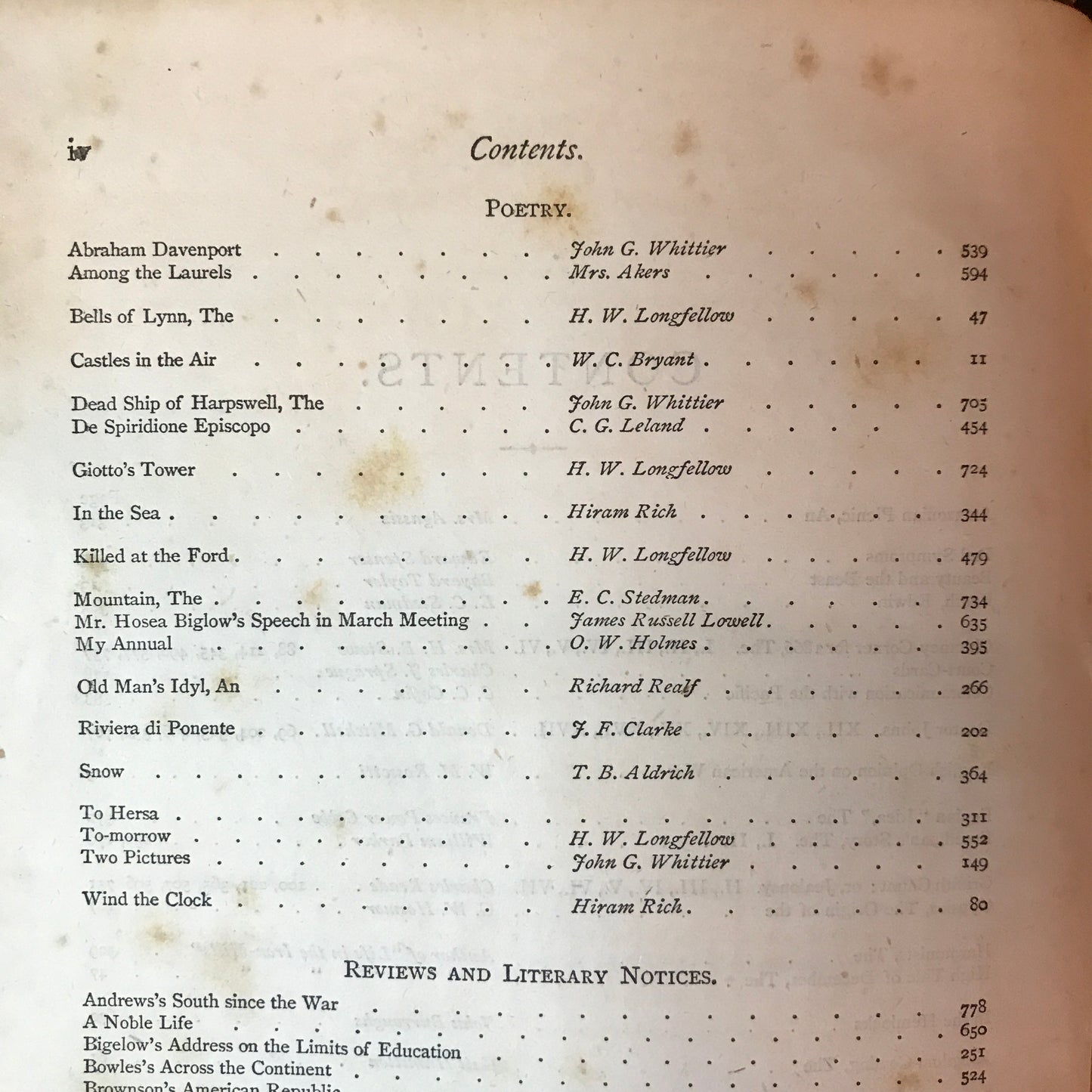 The Atlantic Monthly - Published by Ticknor and Fields - Volume 17 - 1866