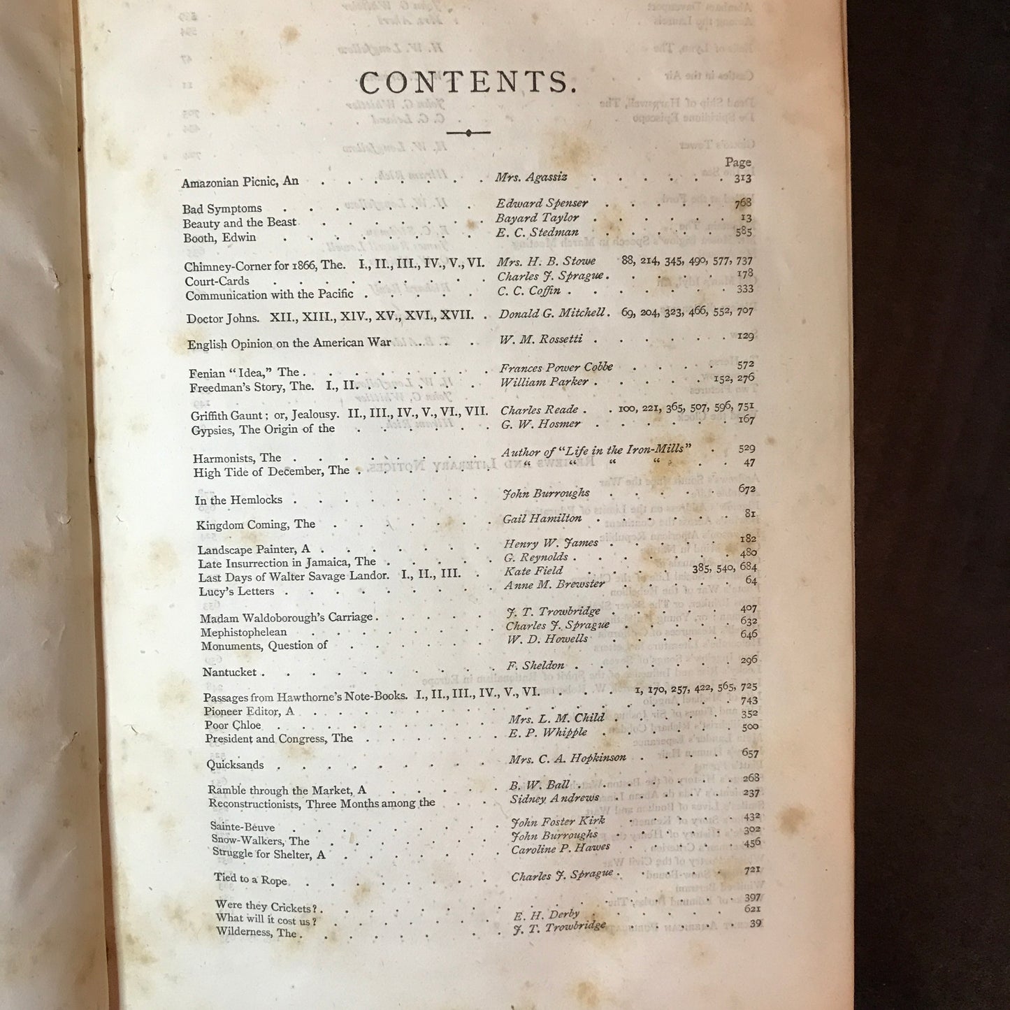 The Atlantic Monthly - Published by Ticknor and Fields - Volume 17 - 1866