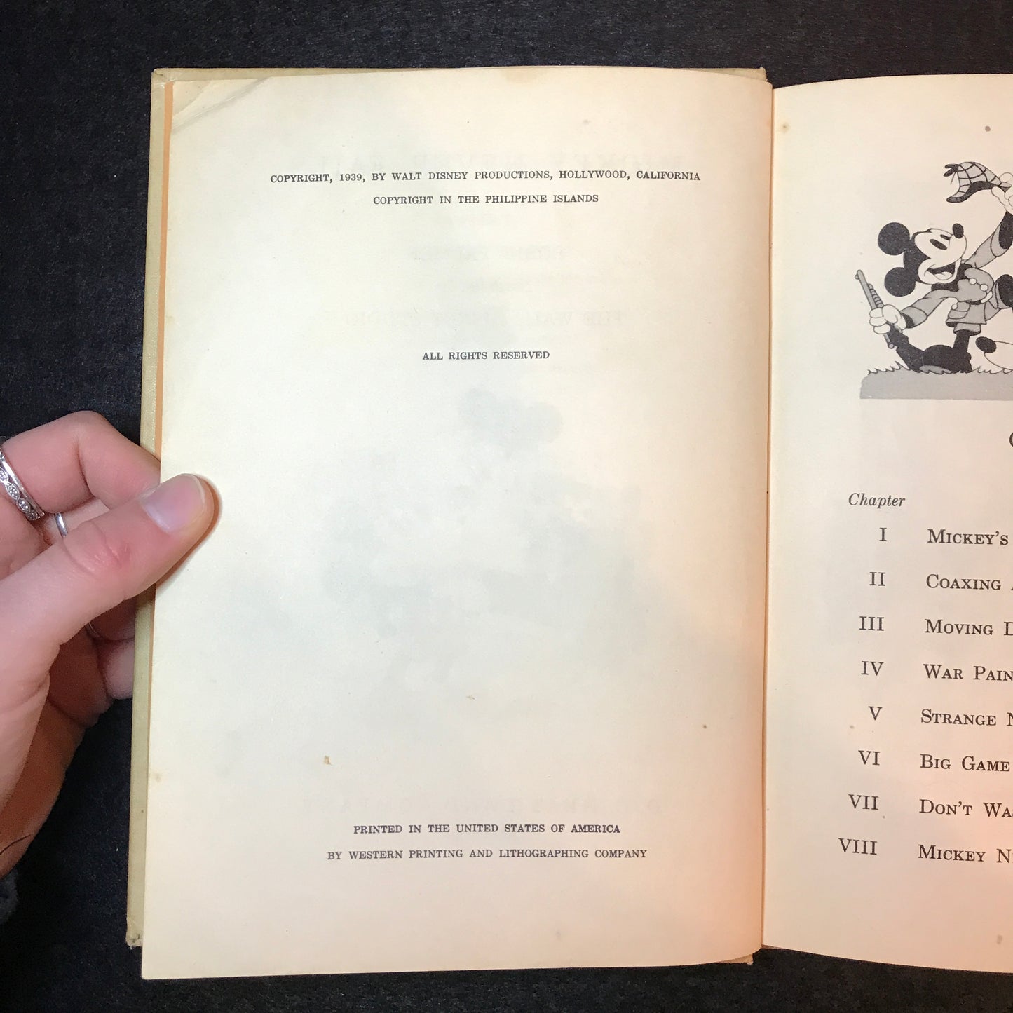 Mickey Never Fails - Robin Palmer - Walt Disney - 1st Thus - 1939
