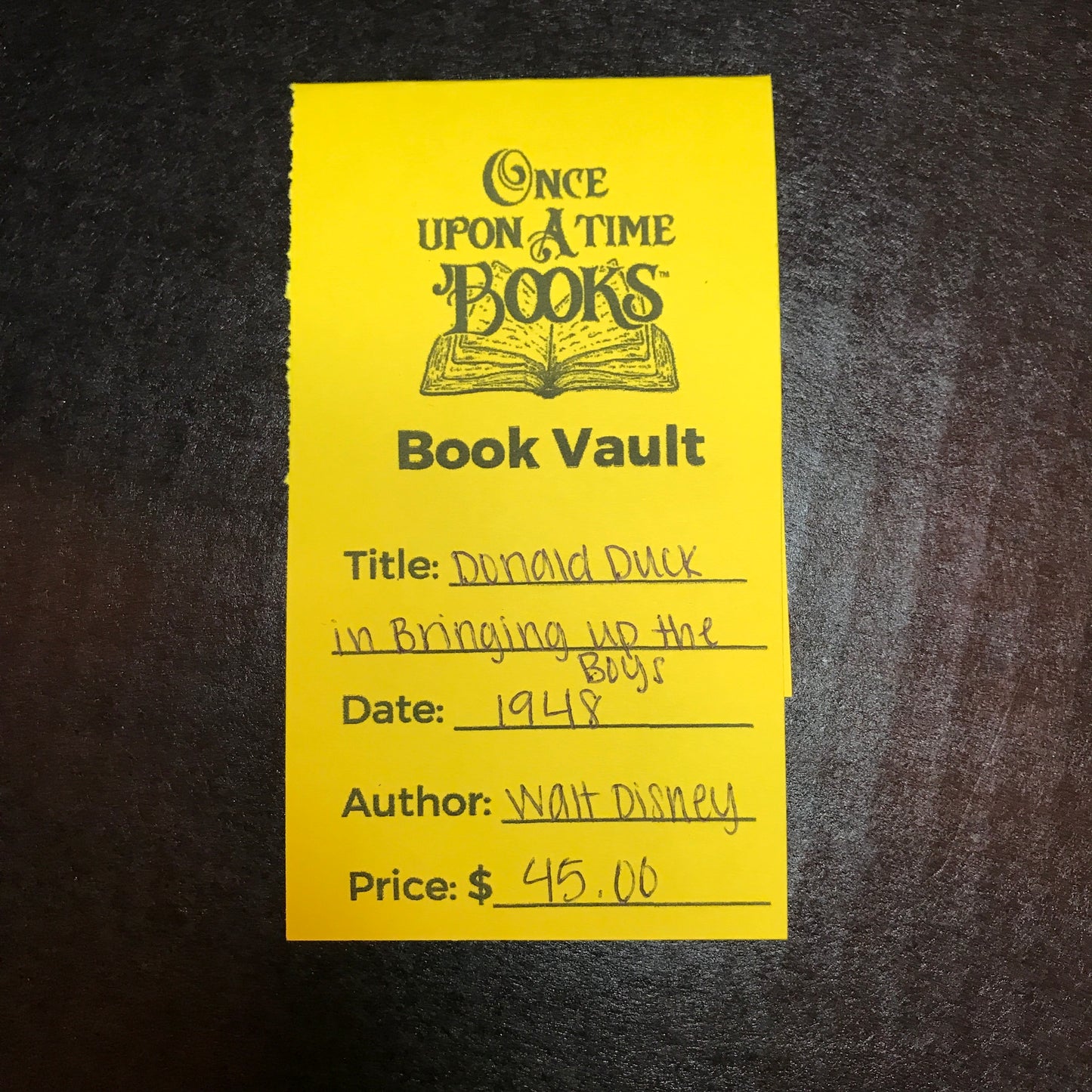 Donald Duck in Bringing up the Boys - Walt Disney - 1948