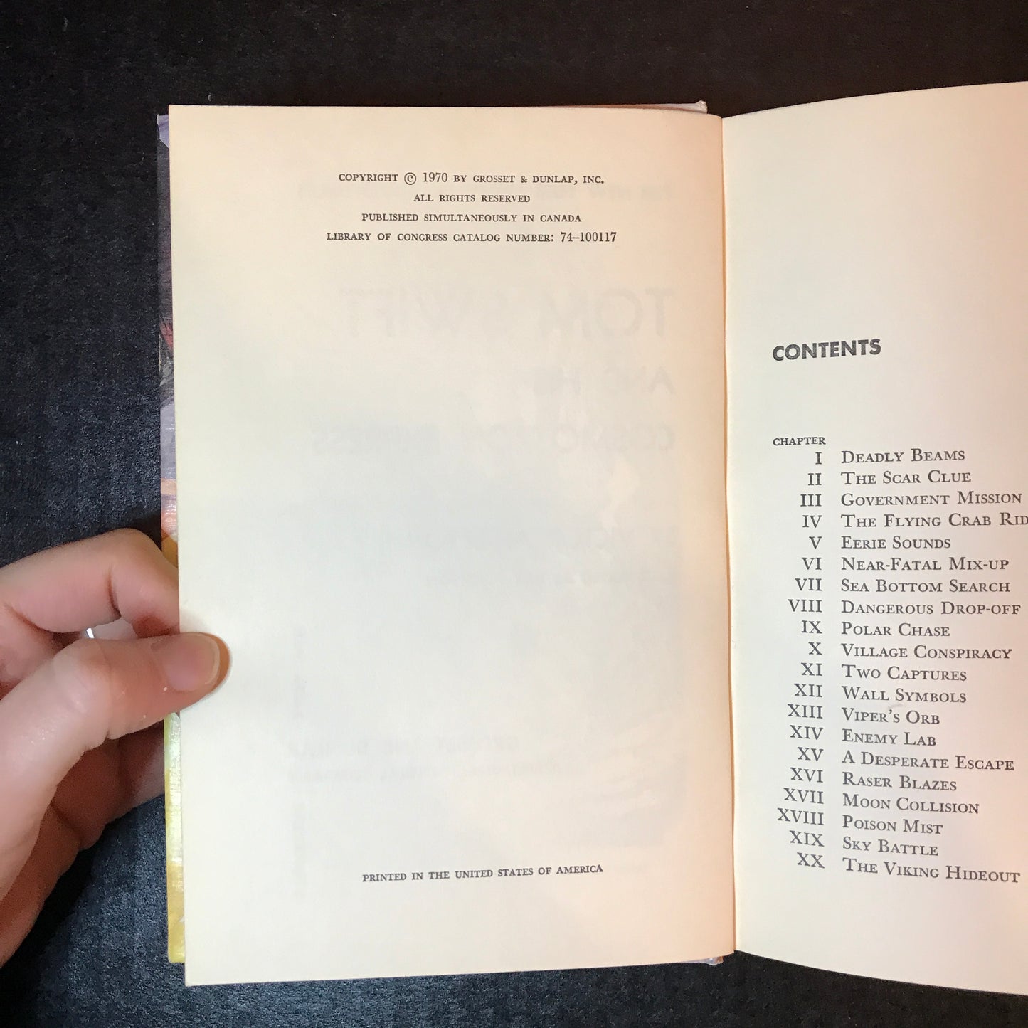 Tom Swift and His Cosmotron Express - Victor Appleton II - 1st Edition - 1970