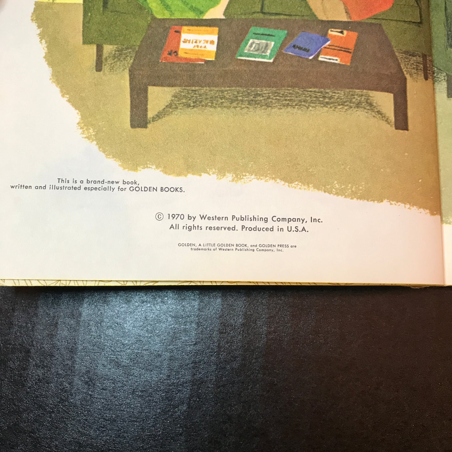Let's Visit The Dentist - Patricia M. Scarry - 'A' Print - 1970