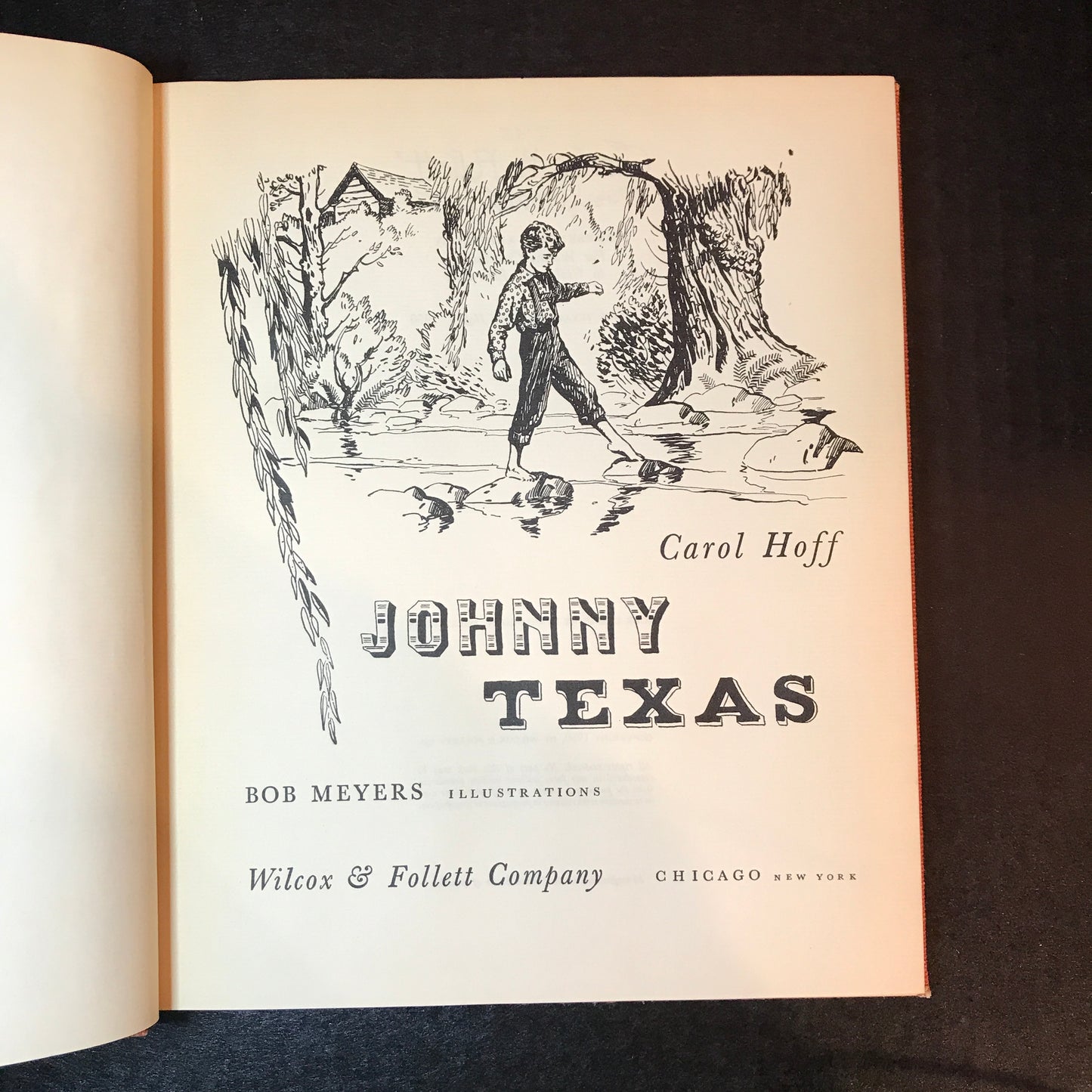 Johnny Texas - Carol Hoff - Presumed 1st - 1950