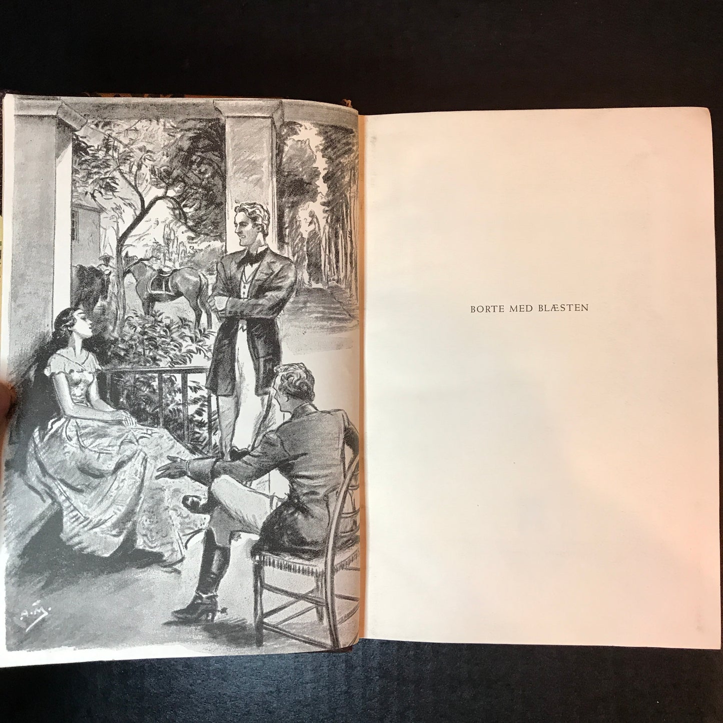 Gone With The Wind - Margaret Mitchell - 1st Danish Edition - 1942