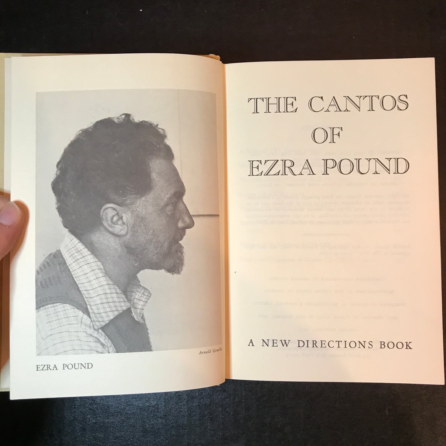 The Cantos of Ezra Pound - Ezra Pound - 2nd Printing - 1971