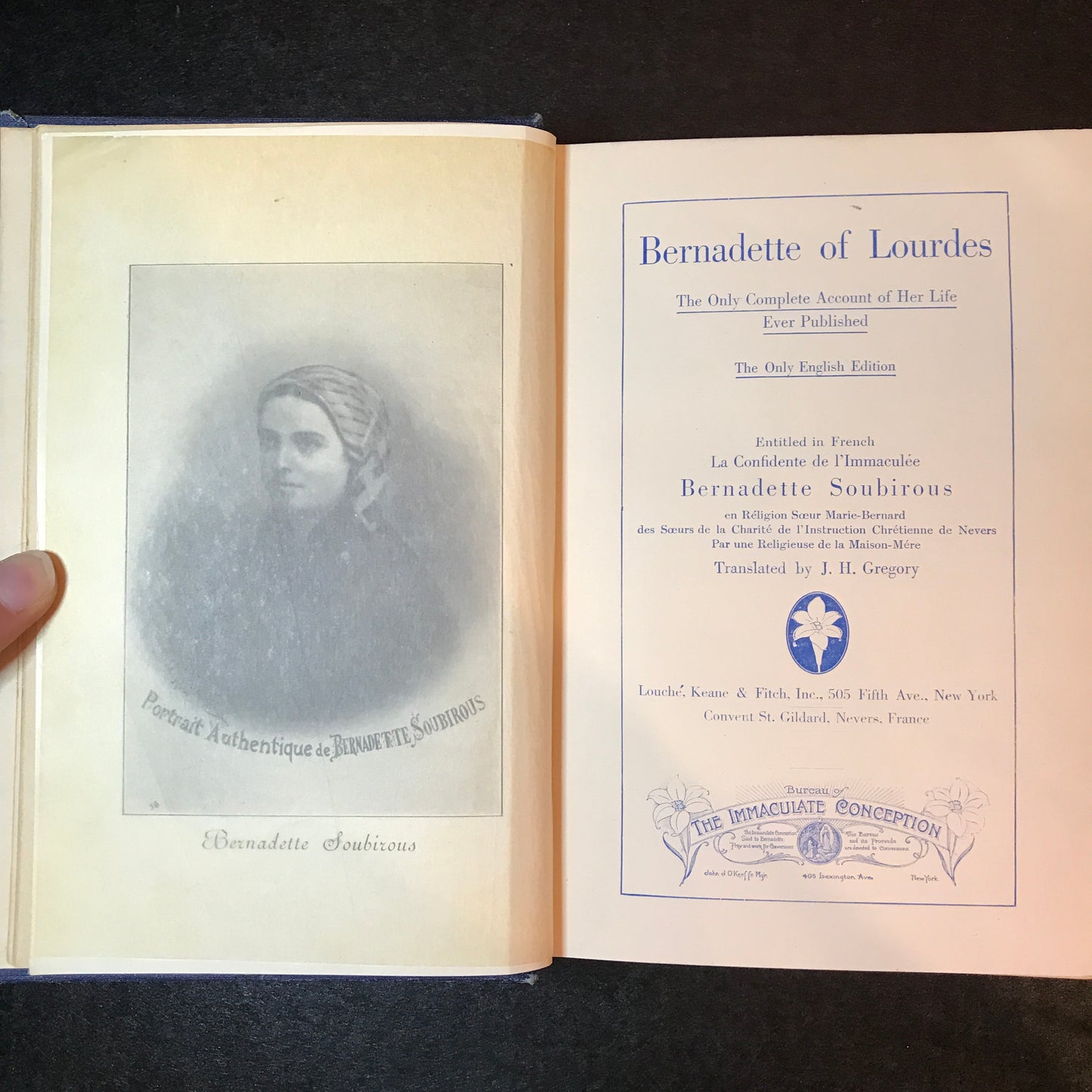 Bernadette of Lourdes - Translated by J. H. Gregory - 1915