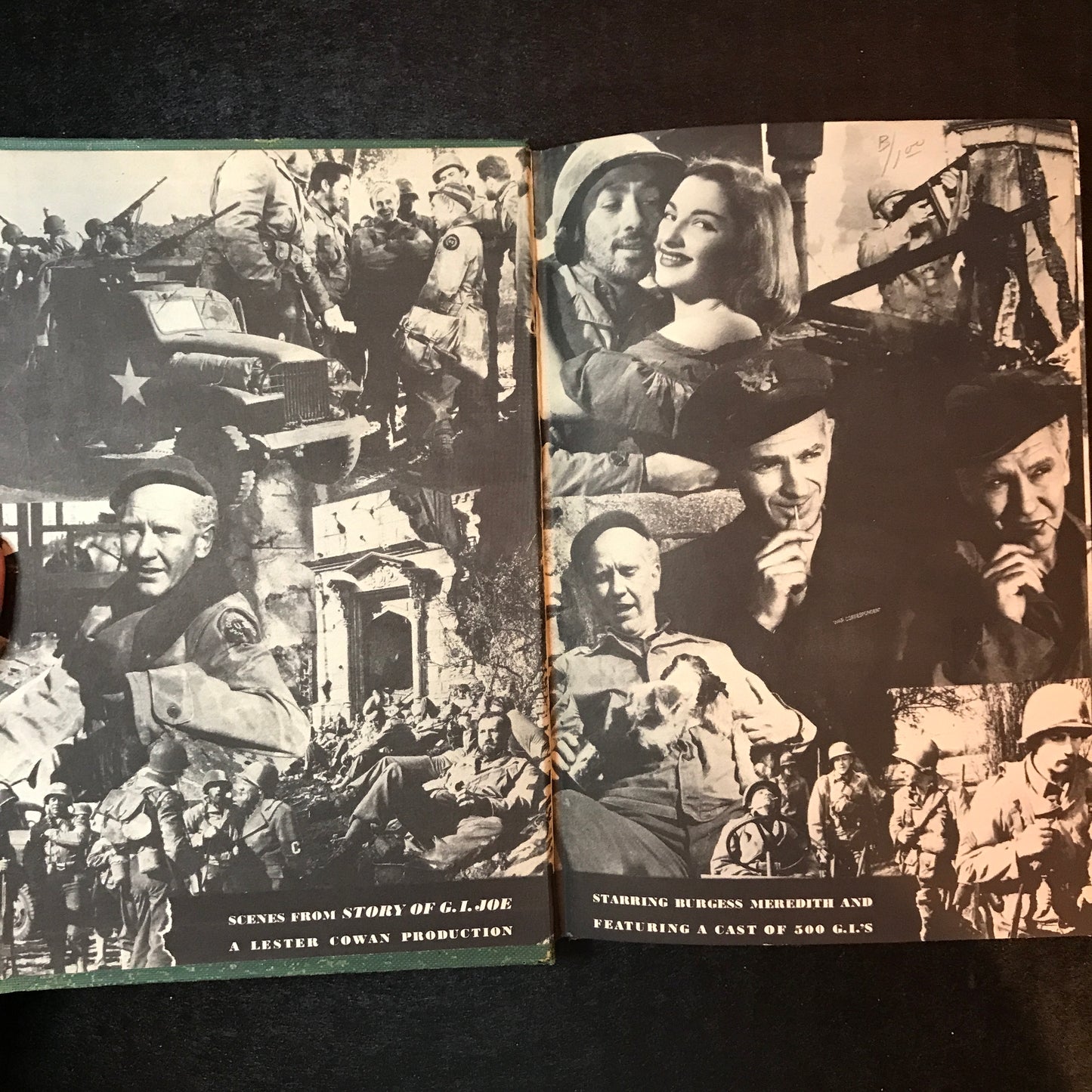 Here Is Your War: Story of G. I. Joe - Ernie Pyle - Movie Edition - 1st Thus - 1945