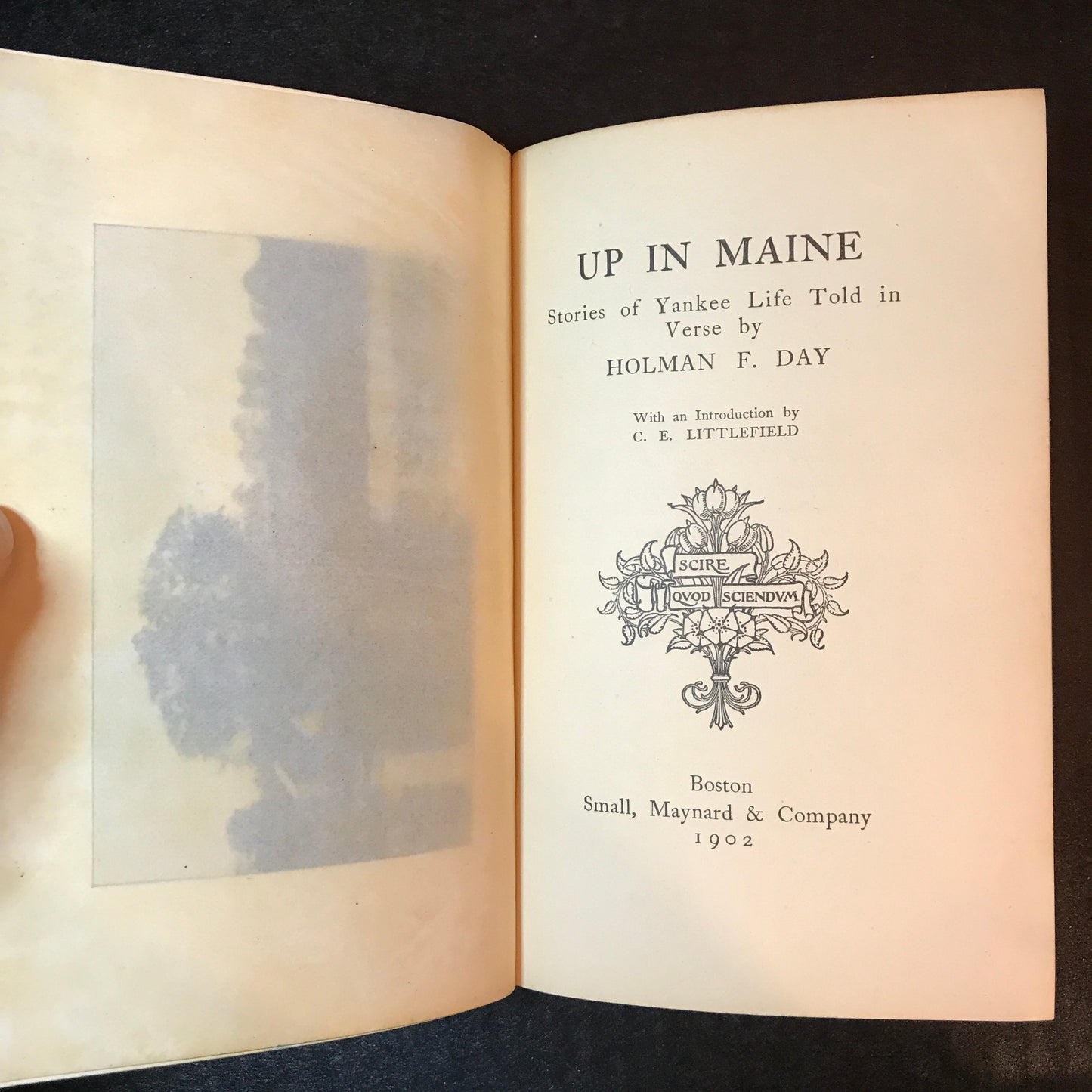 Up In Maine - Holman F. Day - 5th Edition - 1902
