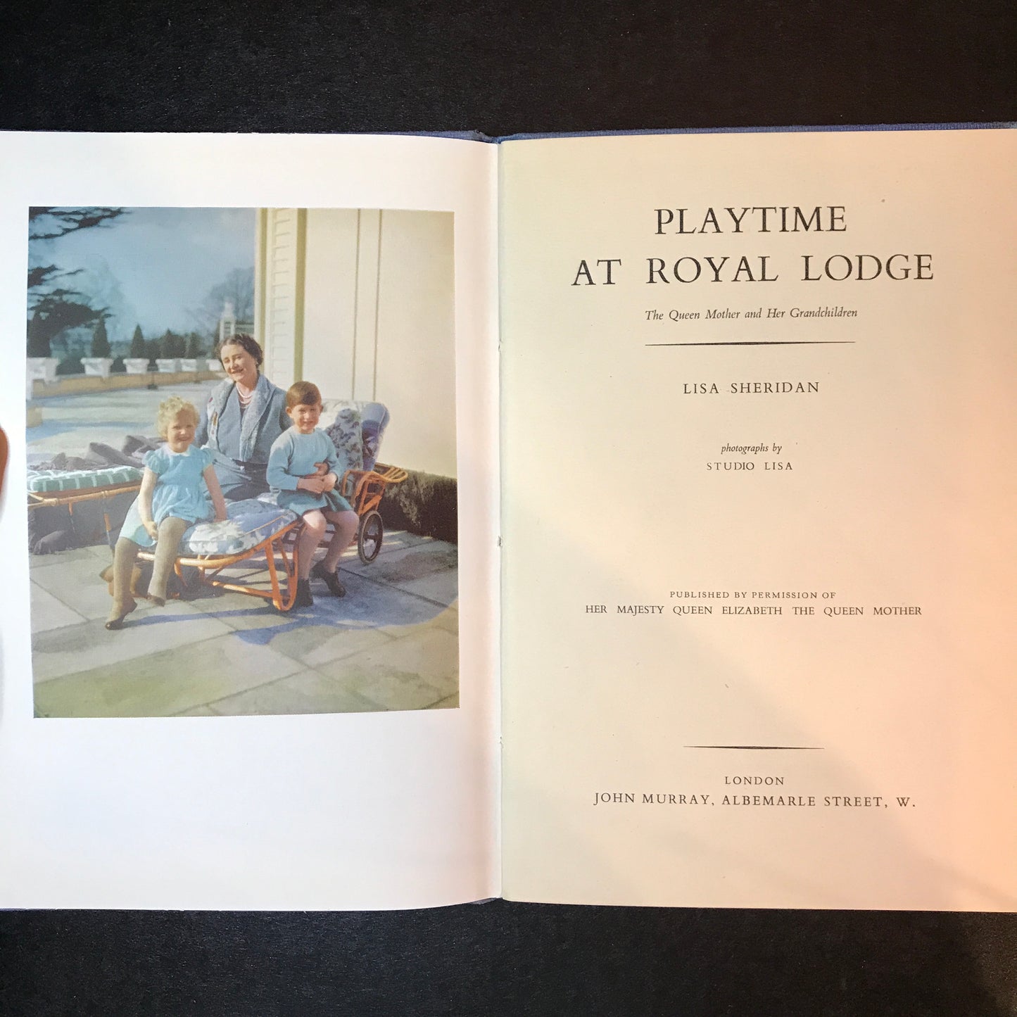 Playtime at Royal Lodge - Lisa Sheridan - 1st Edition - 1954