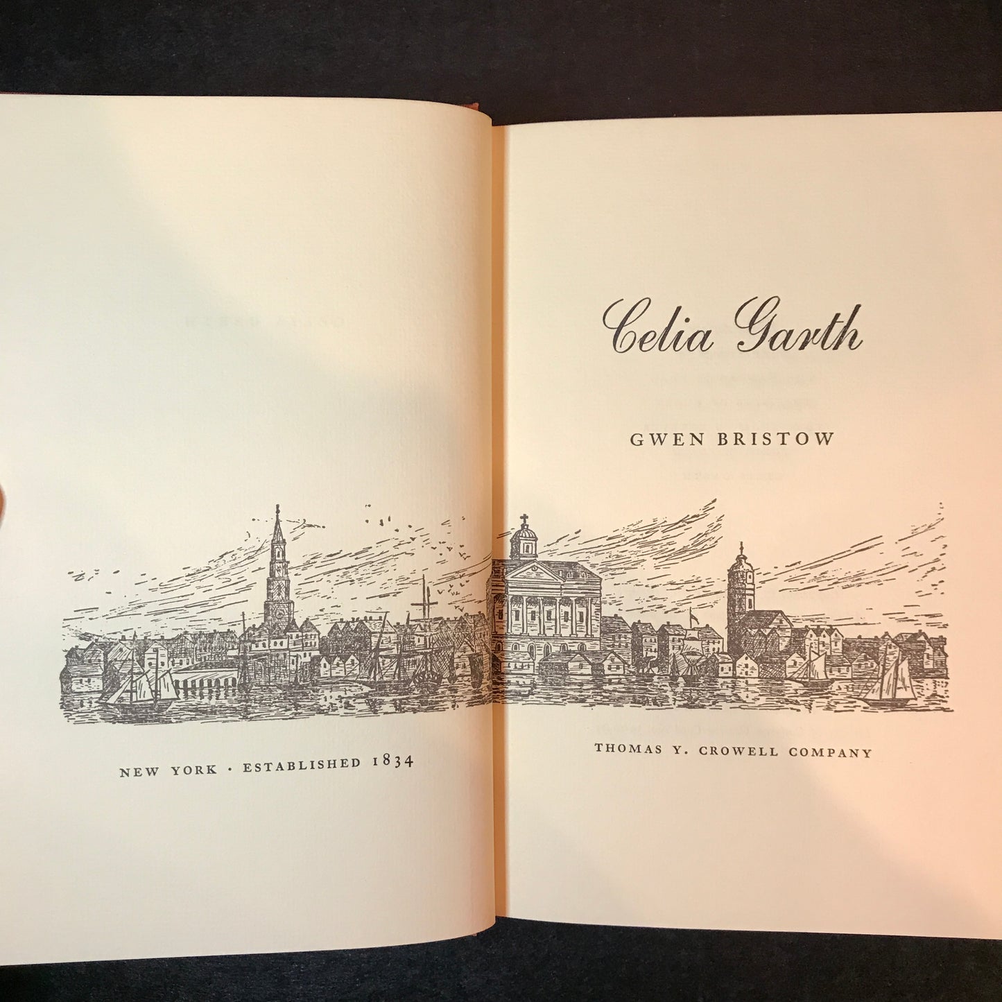 Celia Garth - Gwen Bristow - Limited Printing - 1959