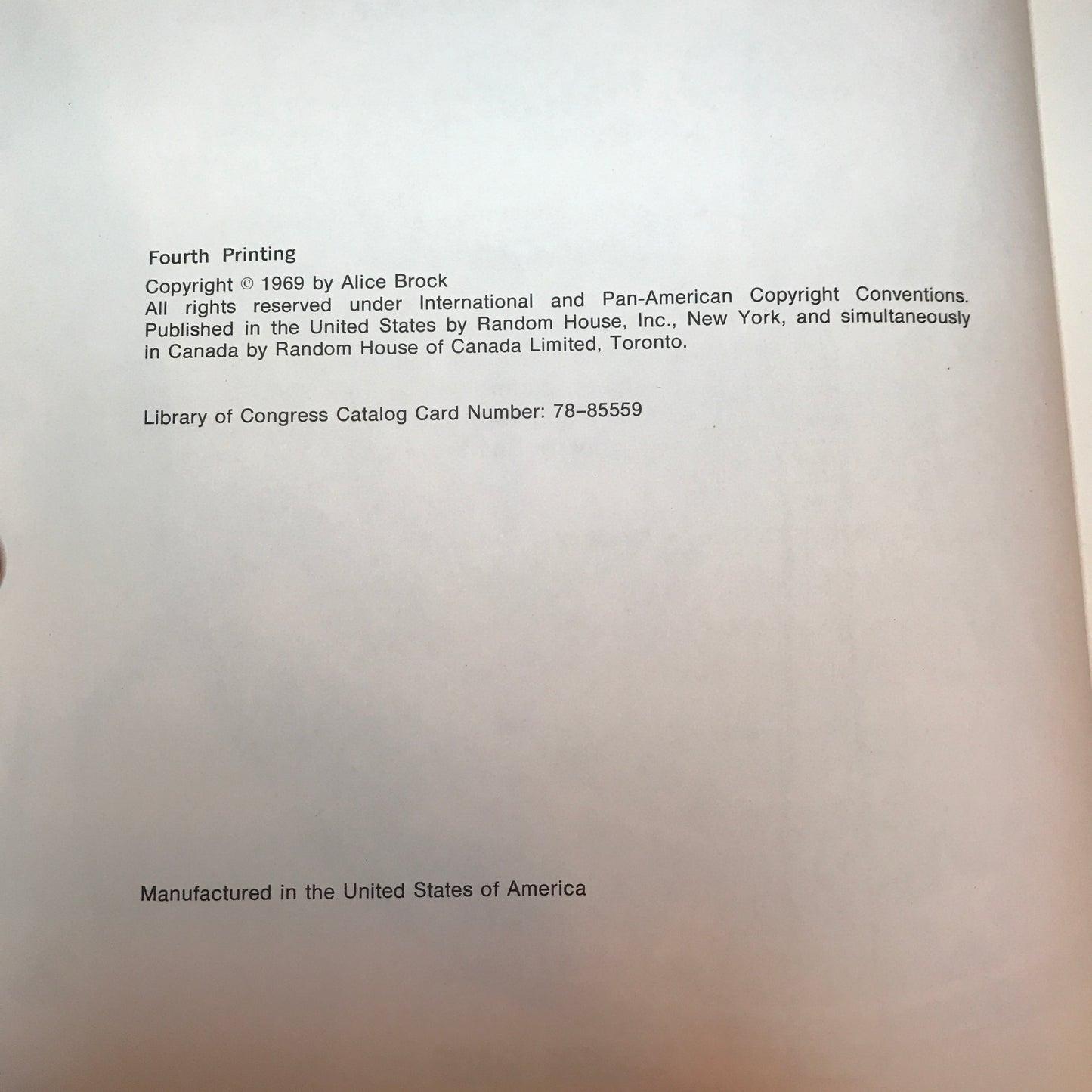 Alice's Restaurant Cookbook - Alice May Brock - 1969