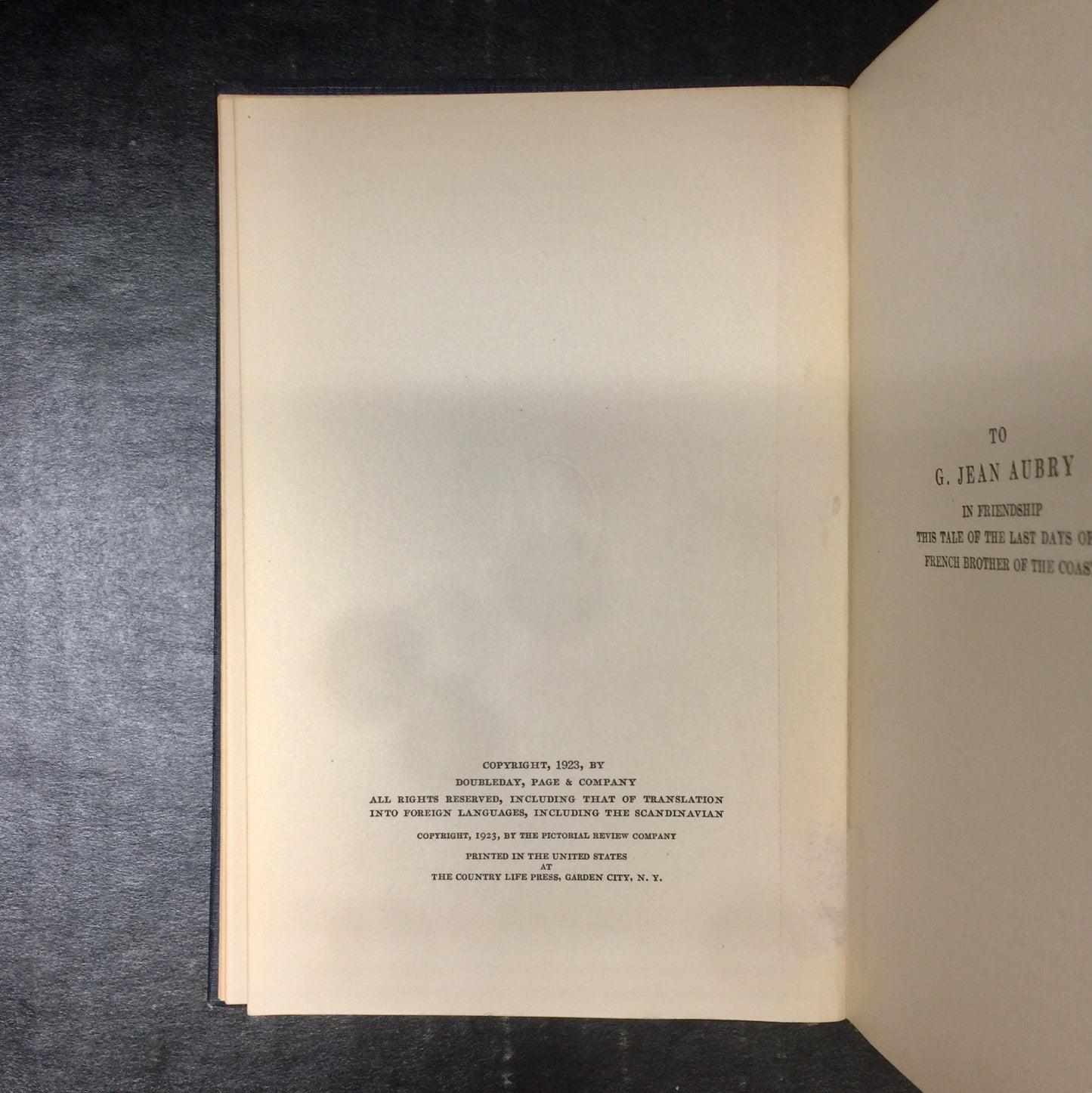 The Rover - Joseph Conrad - Apparent First Edition - 1923