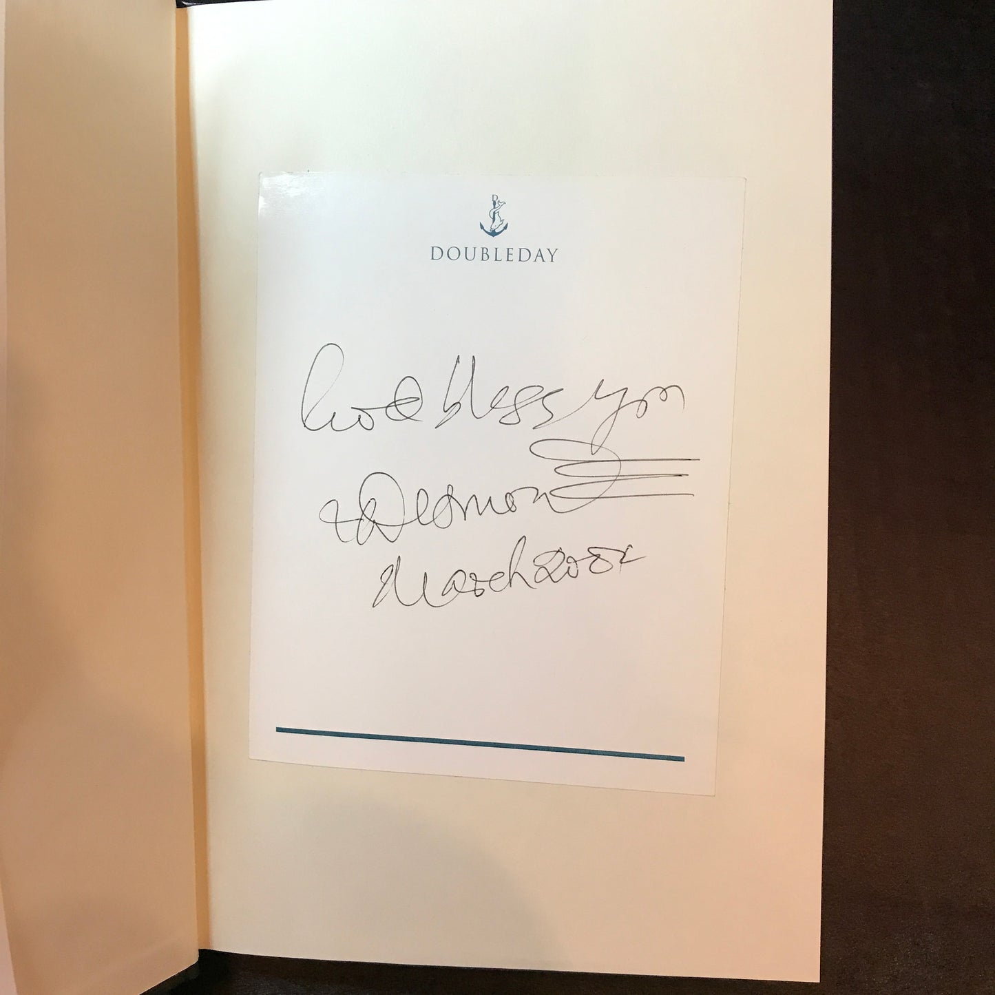 God Has A Dream - Desmond Tutu - Signed - 1st Edition - 2004