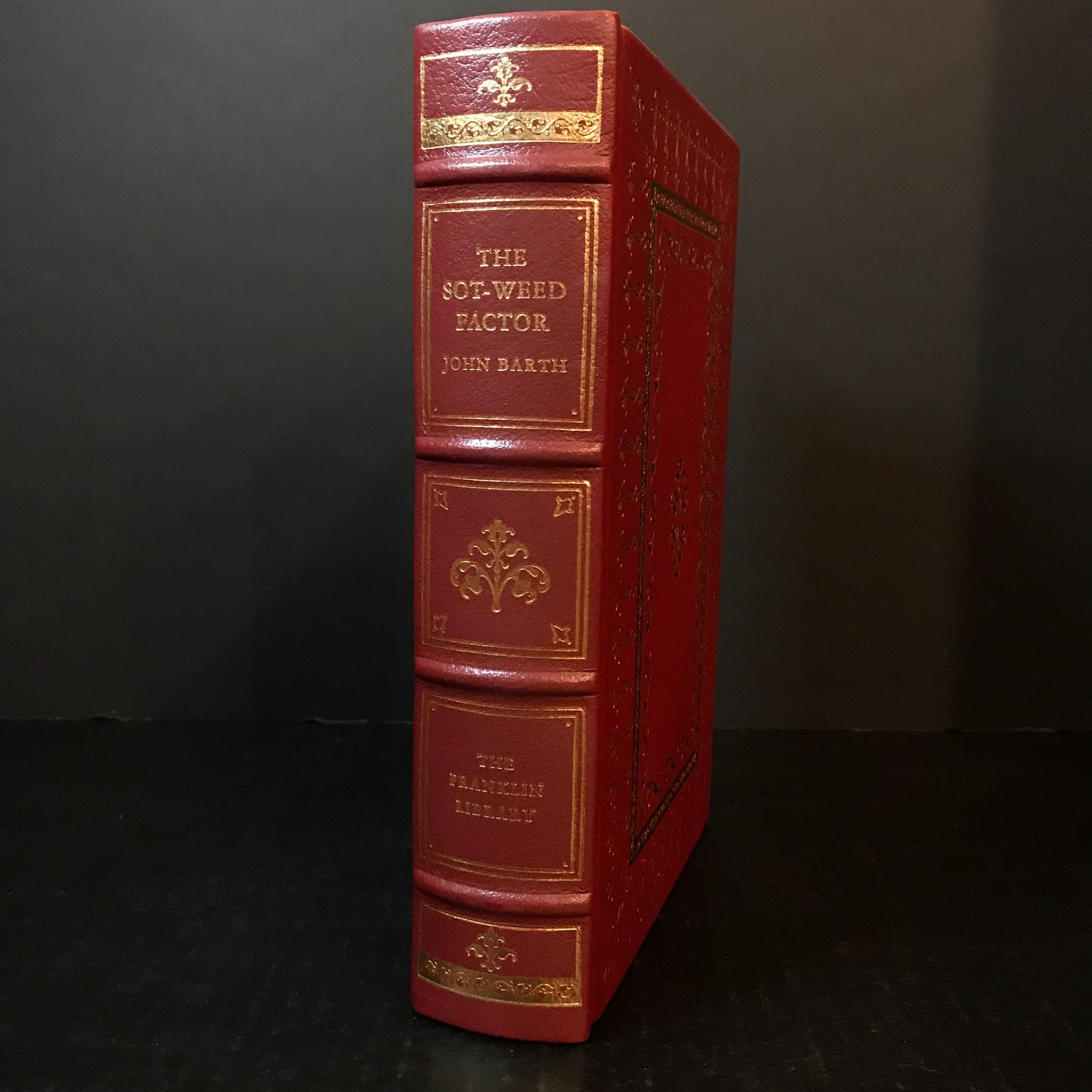 The Sot-Weed Factor - John Barth - Signed - Franklin Library - 1980