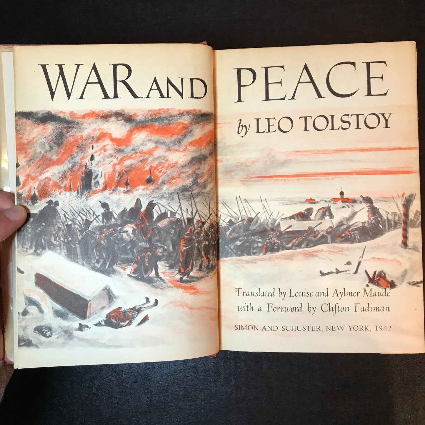 War and Peace - Leo Tolstoy - First Thus - 1942