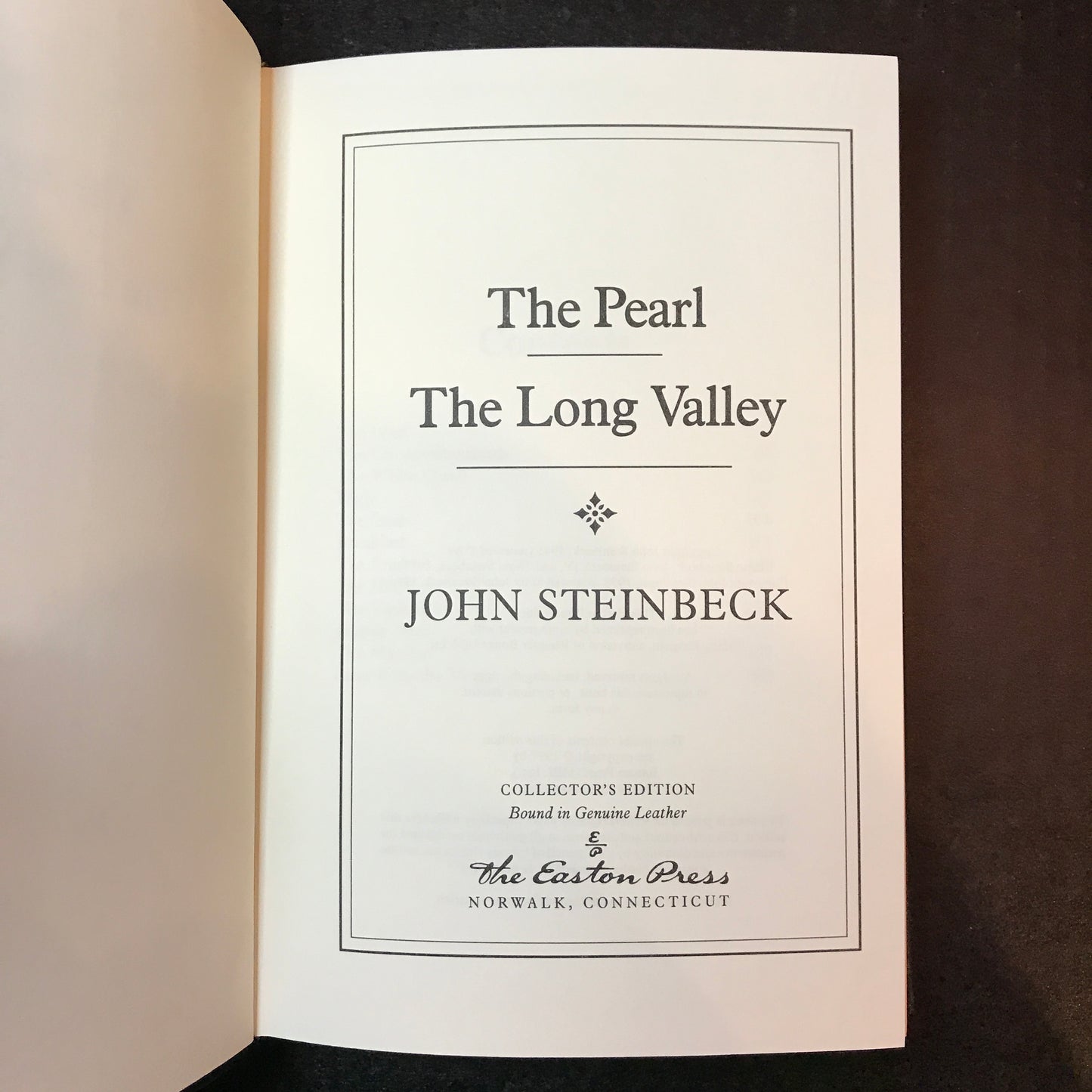 The Pearl - John Steinbeck - Easton Press - 1997