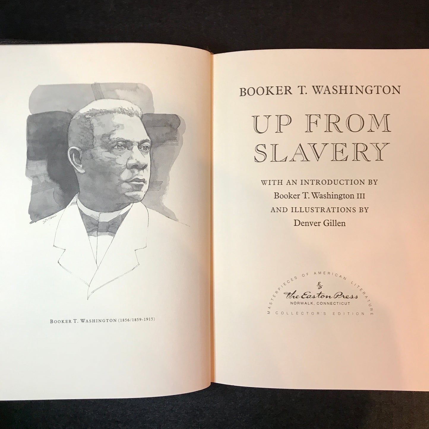 Up From Slavery - Booker T. Washington - Easton Press - 1970