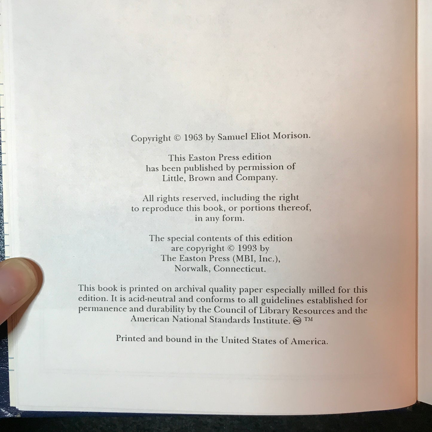 The Two-Ocean War - Samuel Eliot Morison - Easton Press - 1993