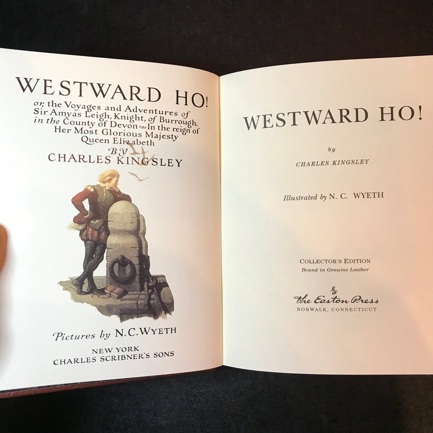 Westward Ho! - Charles Kingsley - Easton Press - 1997