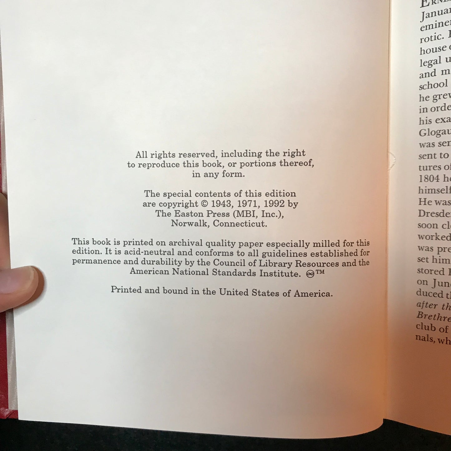 The Tales of Hoffmann - E. T. A. Hoffmann - Easton Press - 1992