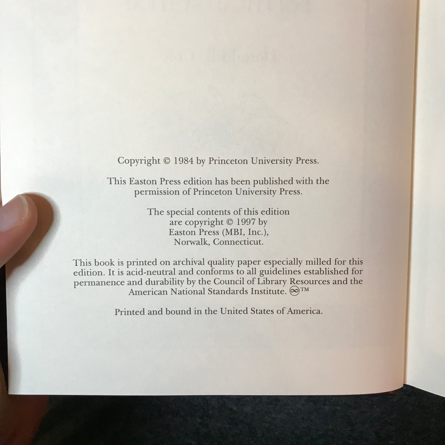 Martin Van Buren and The American Political System - Donald B. Cole - Easton Press - 1997