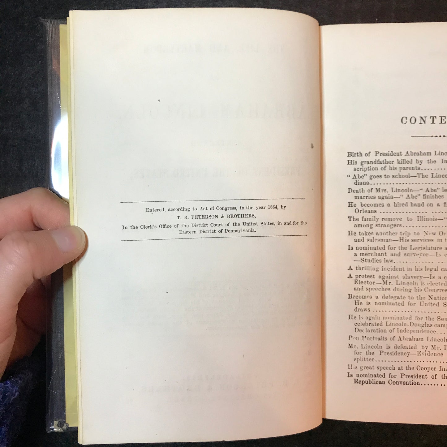 The Life, and Martyrdom of Abraham Lincoln - T. B. Peterson & Brothers - 1st Thus - 1864