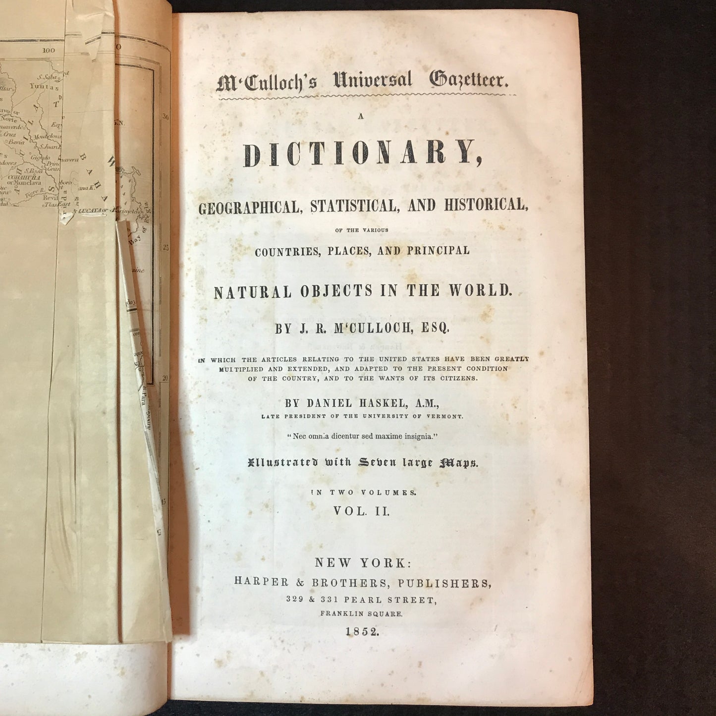 M'Culloch's Geographical Dictionary - J. R. M'Culloch - Volume 2 - 1852