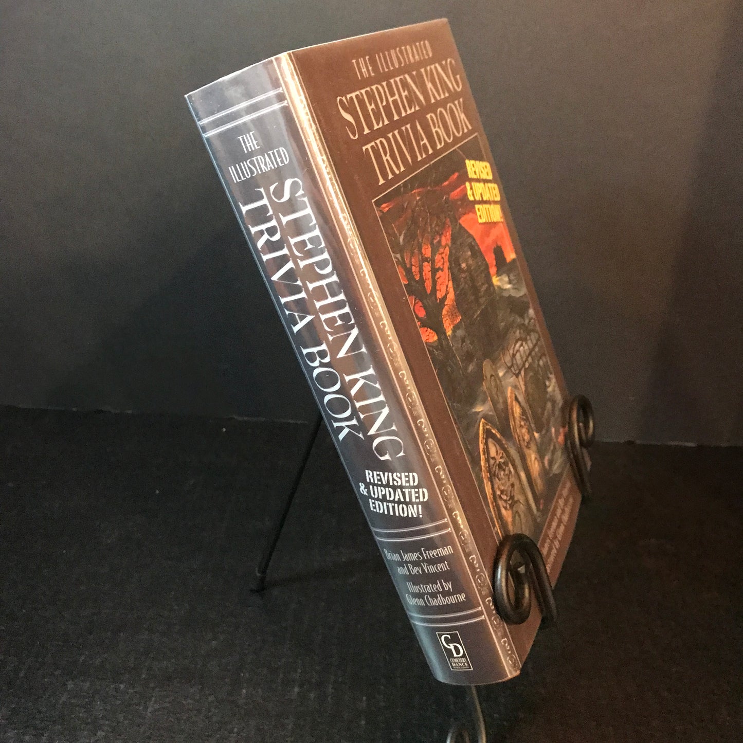 The Illustrated Stephen King Trivia Book - Brian James Freeman & Bev Vincent - Signed - 1st Thus - 2013