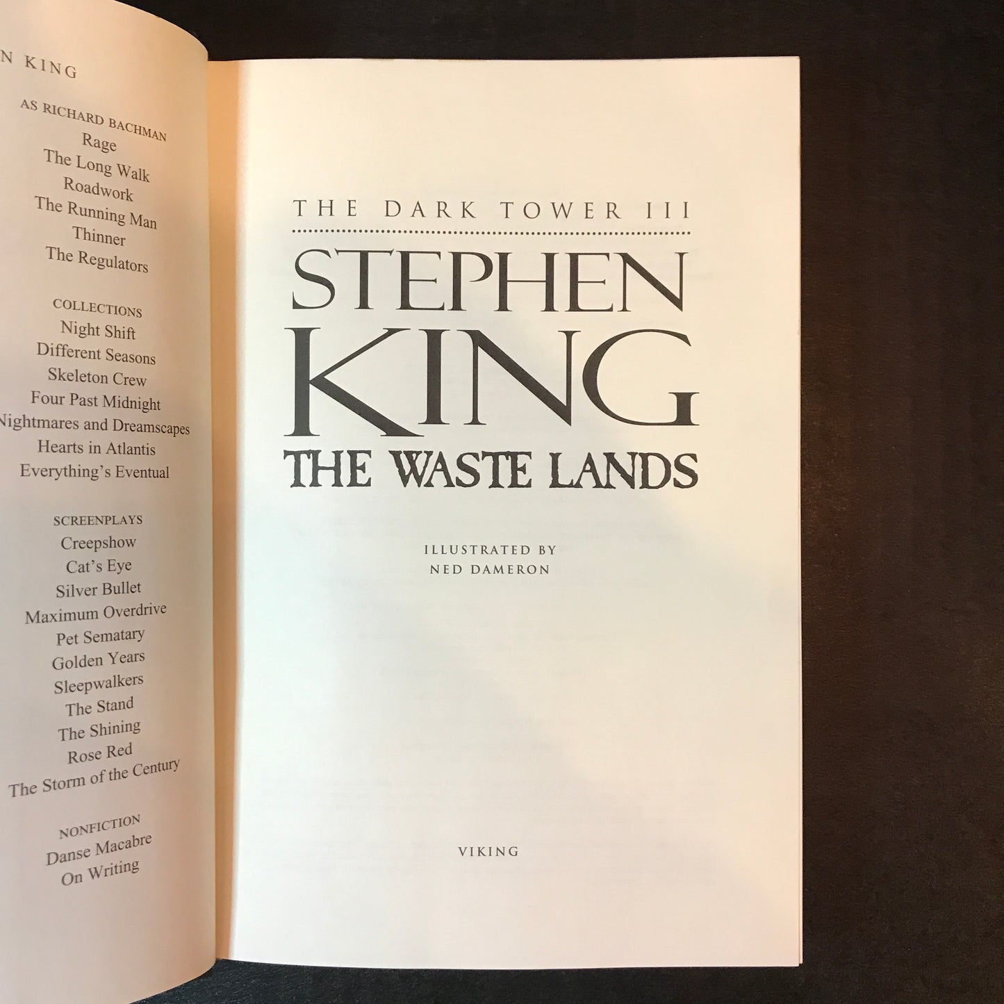 The Waste Lands - Stephen King - 1st Thus - 2003