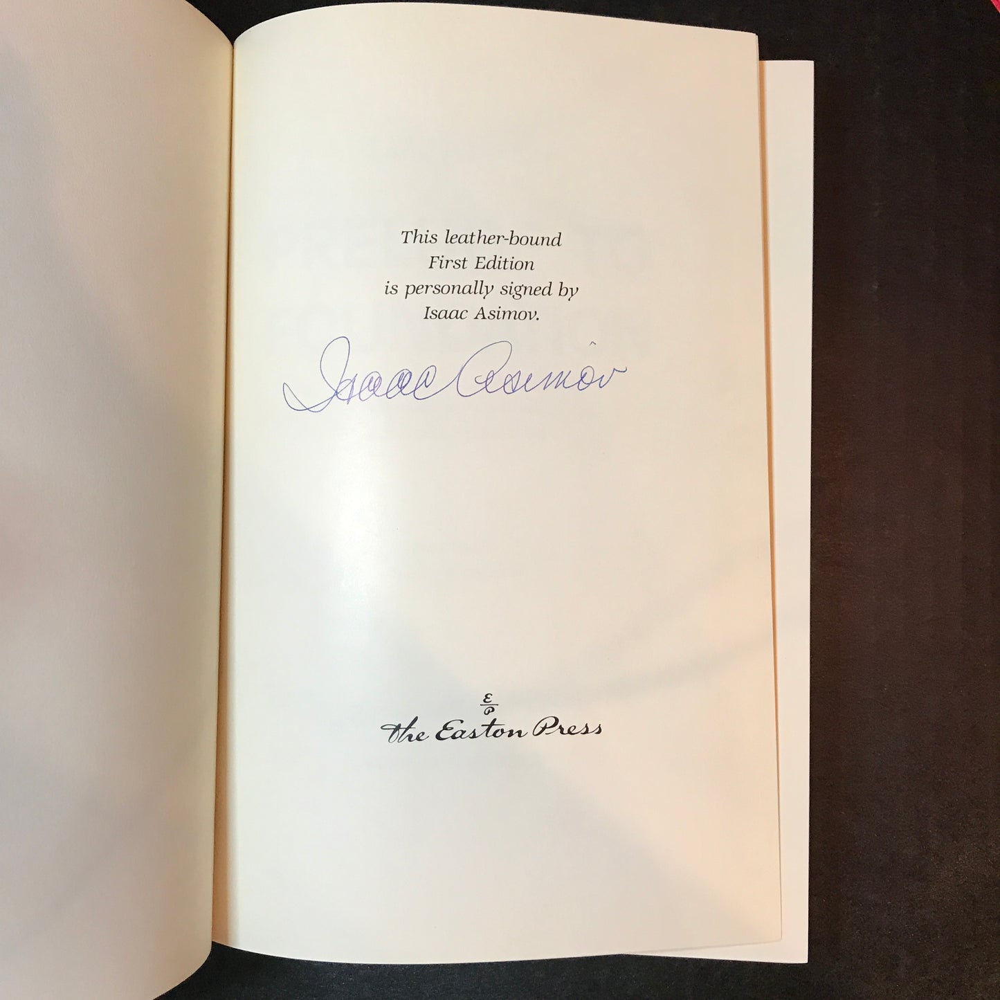 Prelude to Foundation - Isaac Asimov - Signed - 1st Edition - Easton Press - 1988