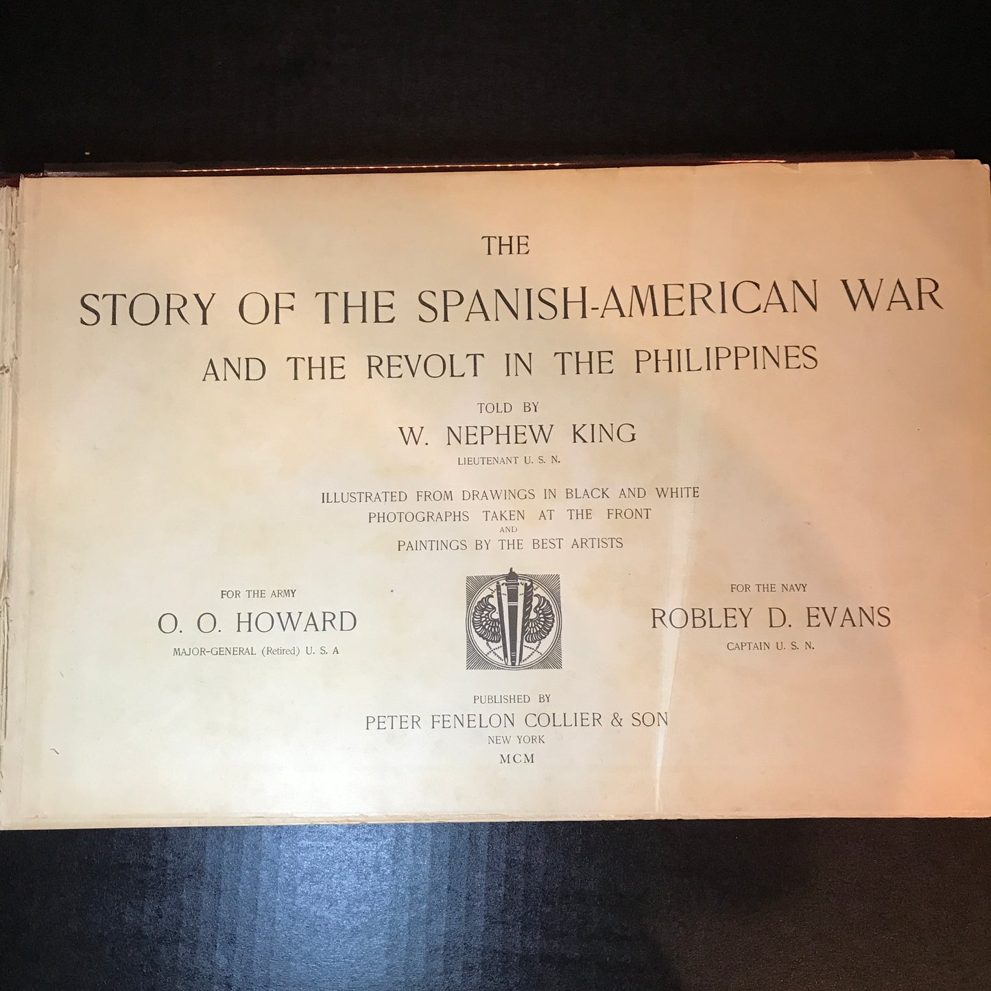 The Story of the War of 1898 - Peter F. Collier - 1898
