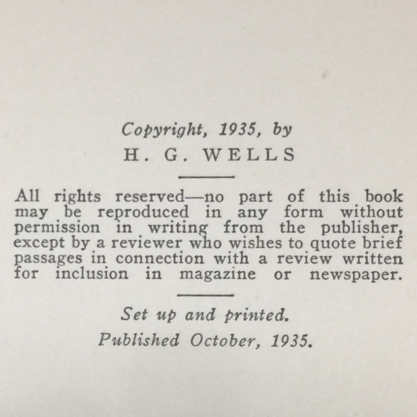 Things To Come - H.G. Wells - 1935