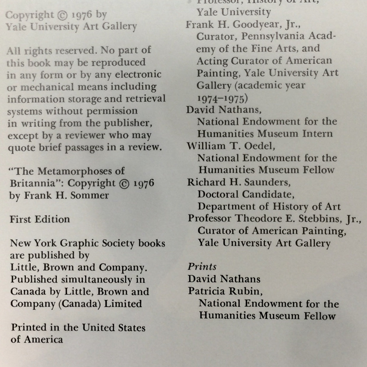American Art: 1750-1800 Towards Independence - Charles F. Montgomery and Patricia E. Kane - Signed by Editors - First Edition - 1976