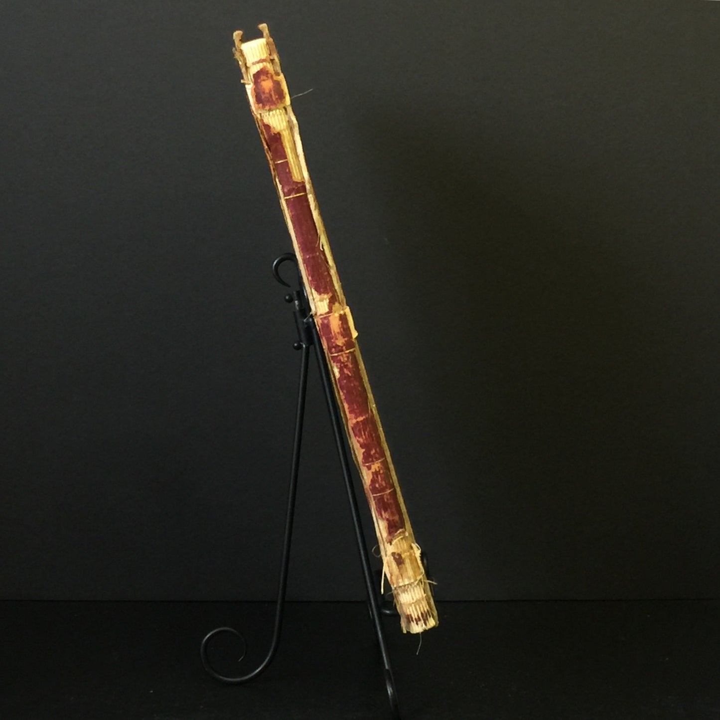 Time Book - Only Written in on the Last Page - c. 1800's