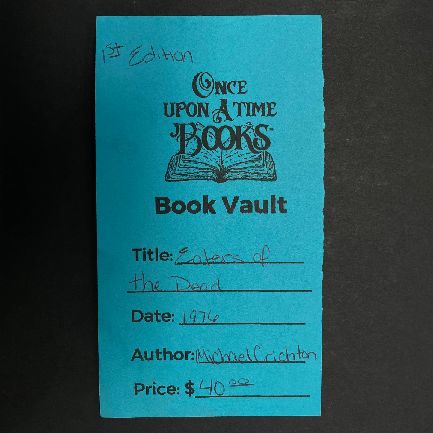 Eaters of the Dead - Michael Crichton - 1st Edition - 1976