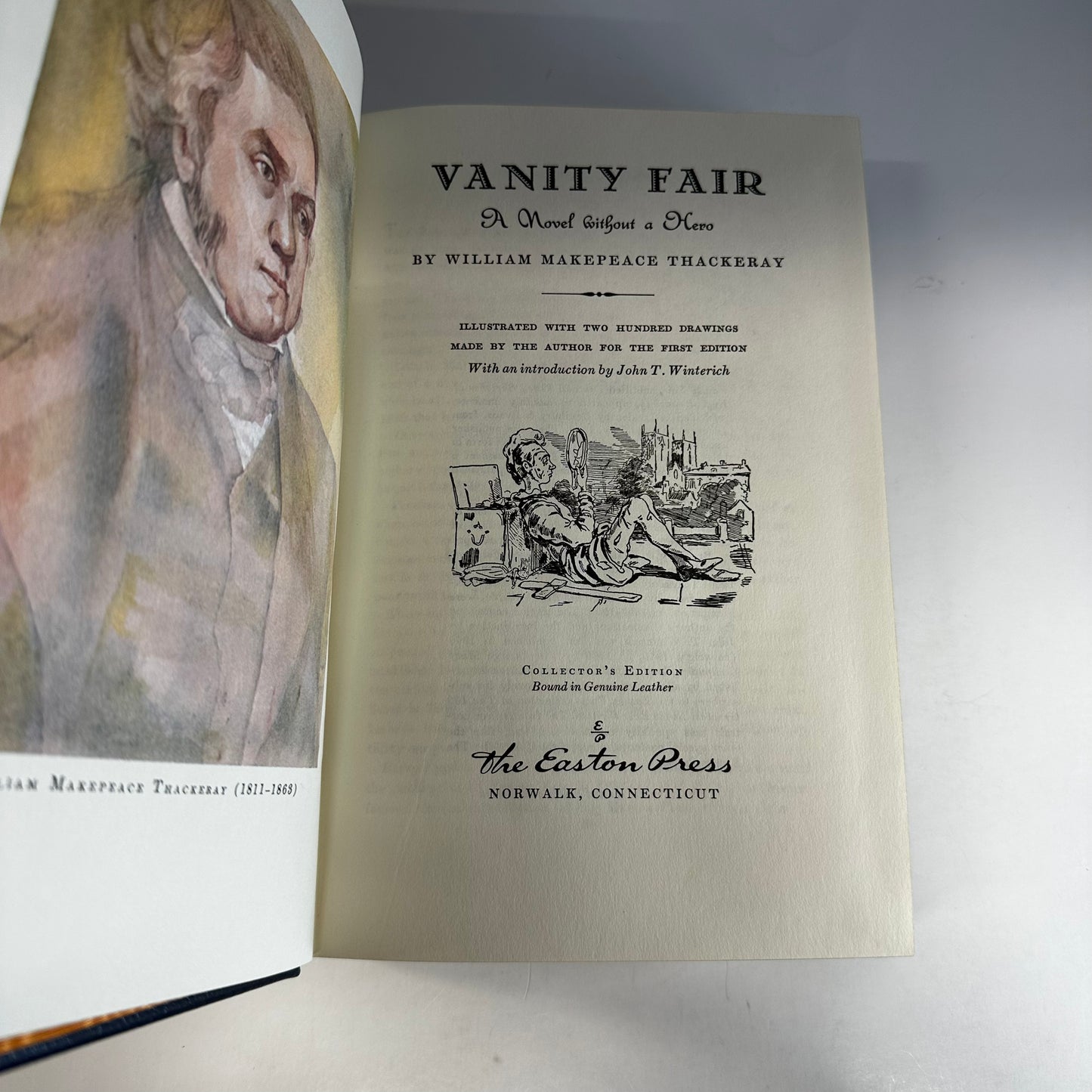 Vanity Fair - William Makepeace Thackeray - Easton Press - Heavy Edge Wear - 1979