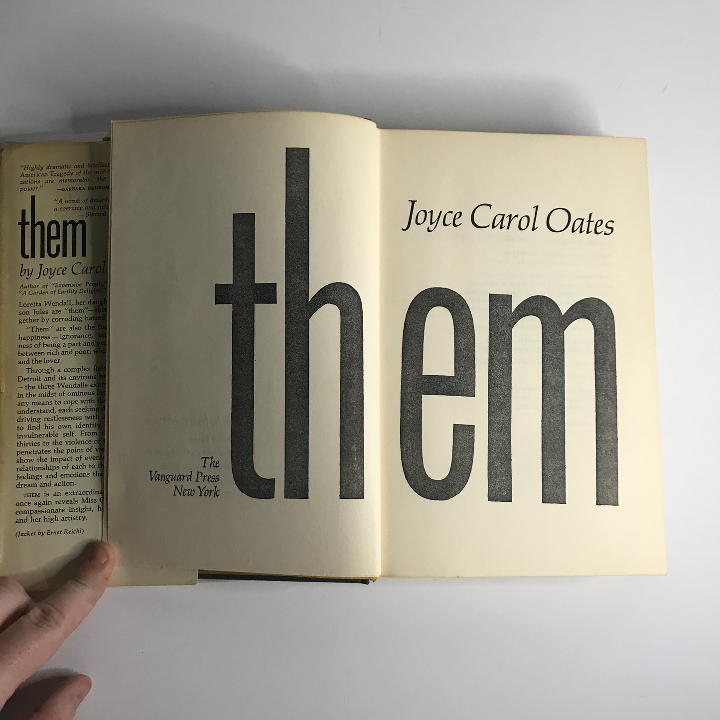Them - Joyce Carol Oates - 1st Edition - 1969